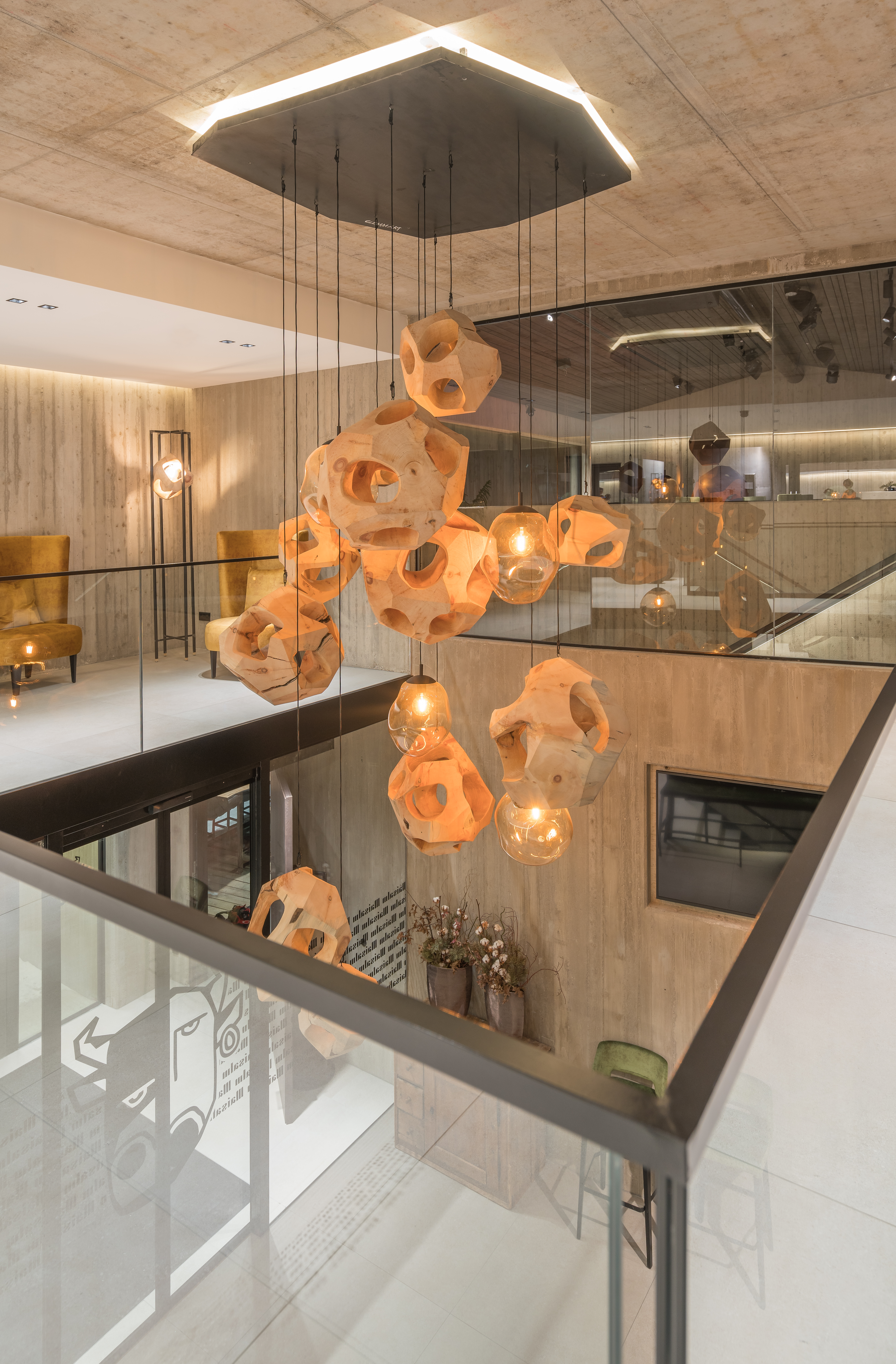 Wedding - Unken - Eingangsbereich 1. OG - Maisalm Saalbach 