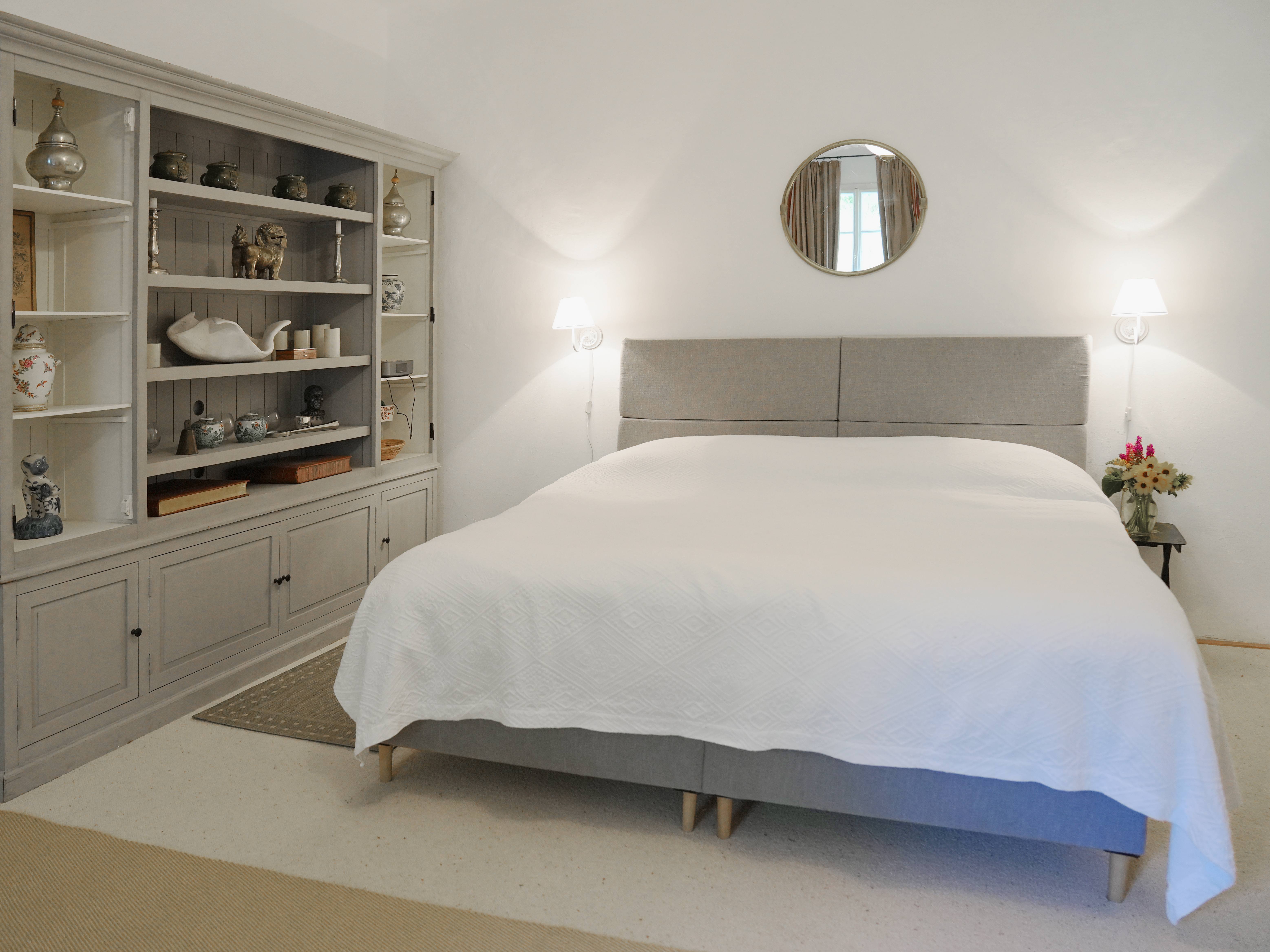 Hochzeit: Zimmer mit Doppelbett, Ankleidezimmer - Hohenlohe Mühle