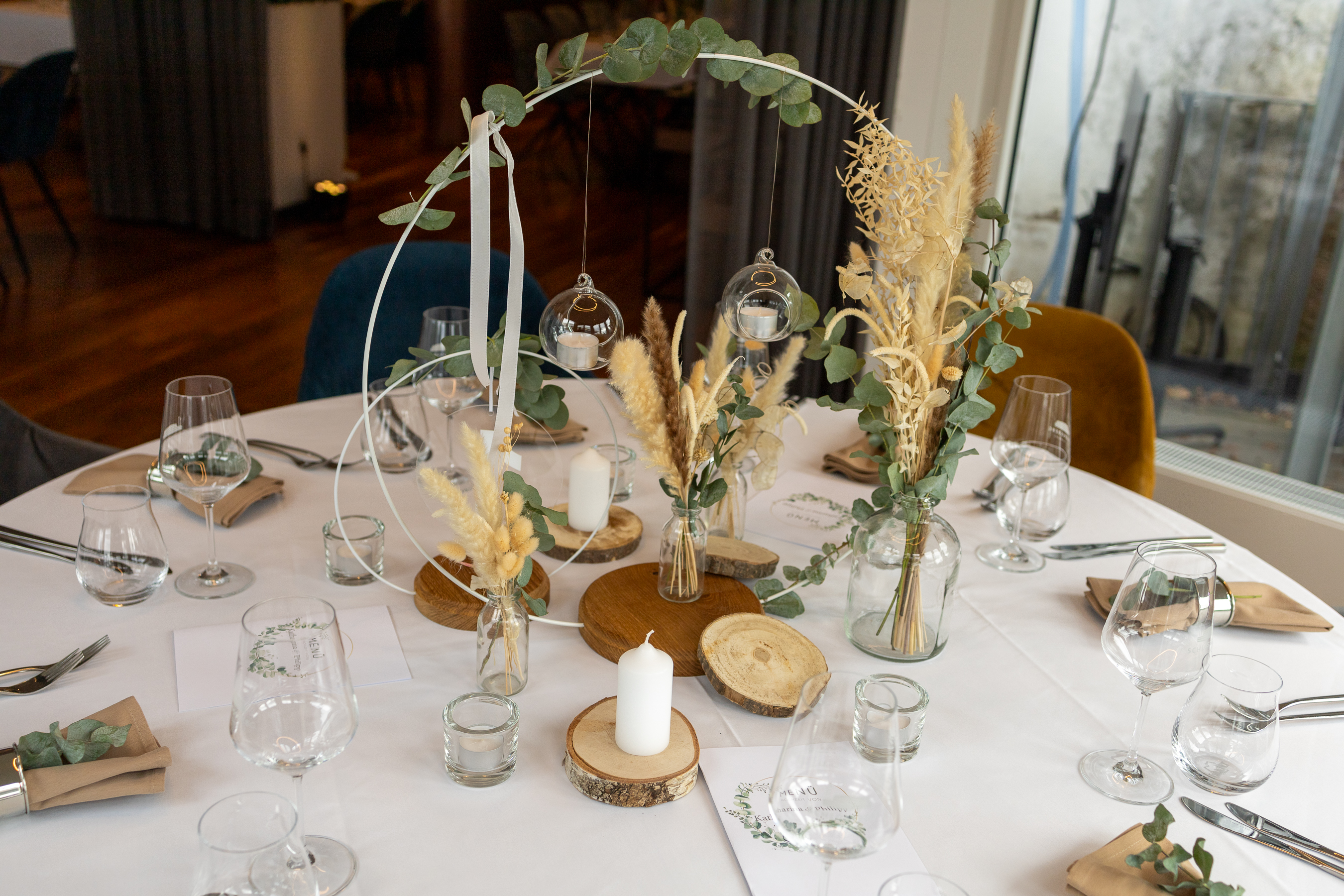 Wedding - Art der Location: Restaurant - Germany - Hochzeitsdeko Beispiel - Schlossberg Hotel Homburg