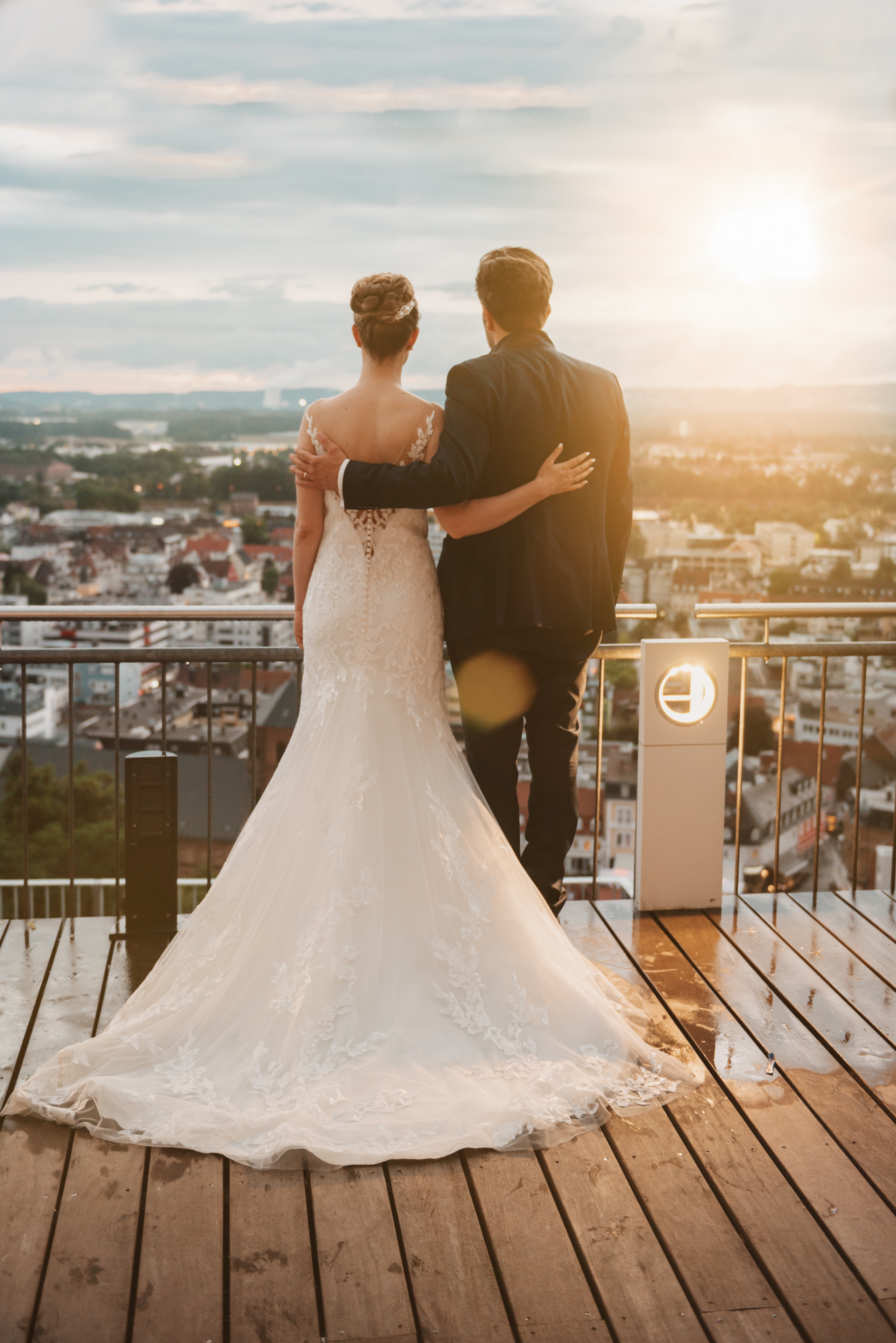 Hochzeitslocation: Aussicht von unserer Terrasse - Schlossberg Hotel Homburg