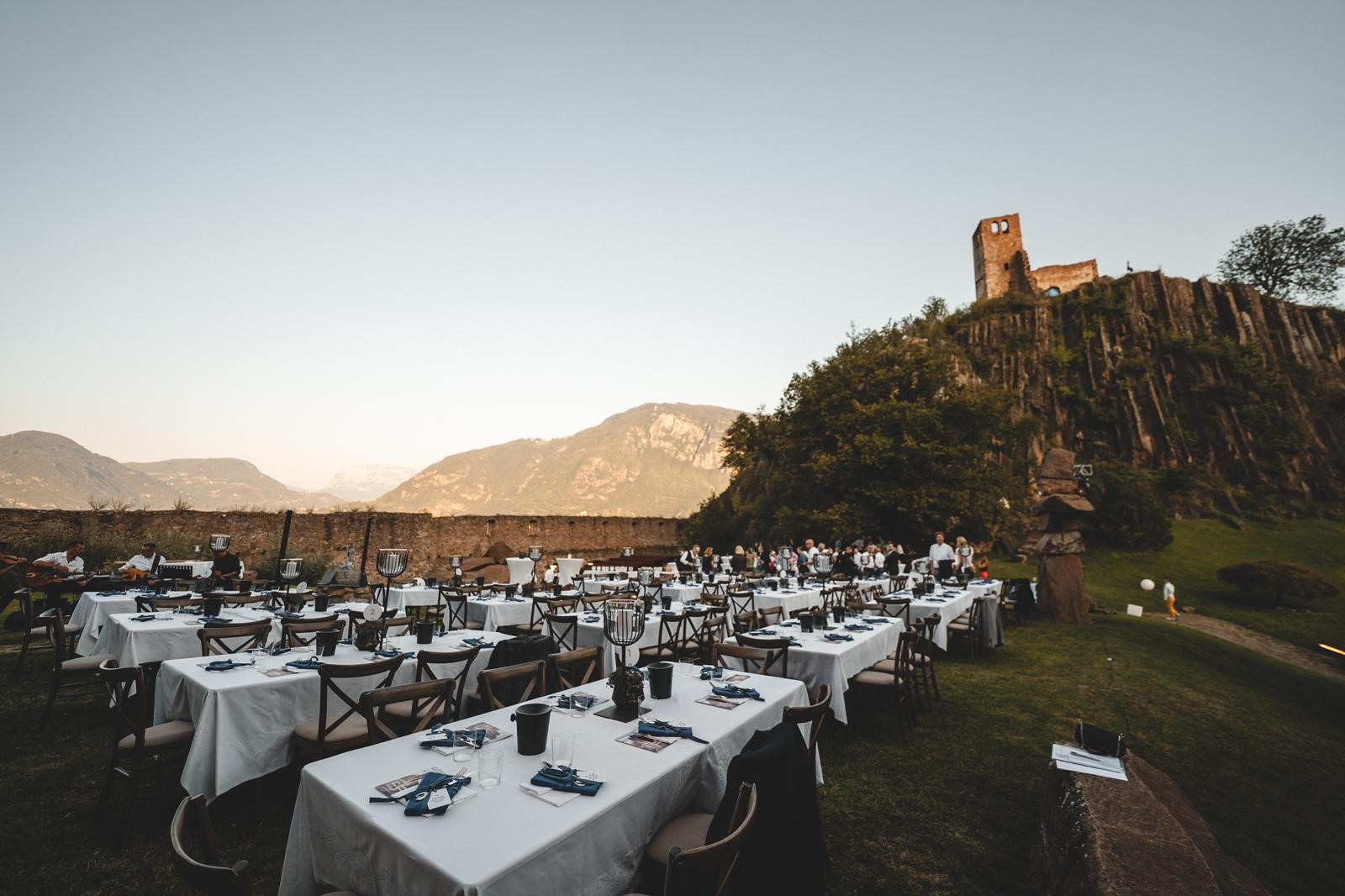 Hochzeit: Messner Mountain Museum Schloss Sigmundskron 