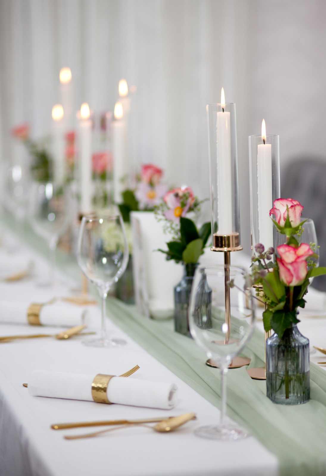 Matrimonio - Umgebung: am Land - Austria - HZ Tisch im Hochzeitssaal - Die Buschenschank