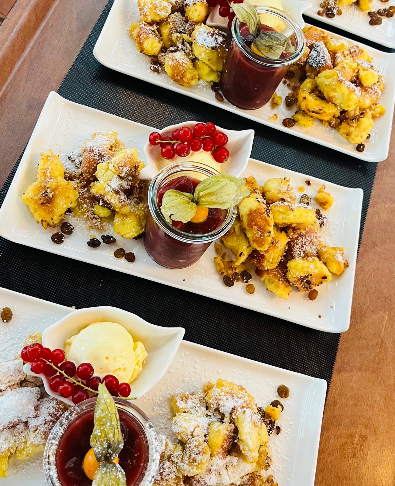 Hochzeitslocation: Unser Dessert anders präsentiert - Die Buschenschank