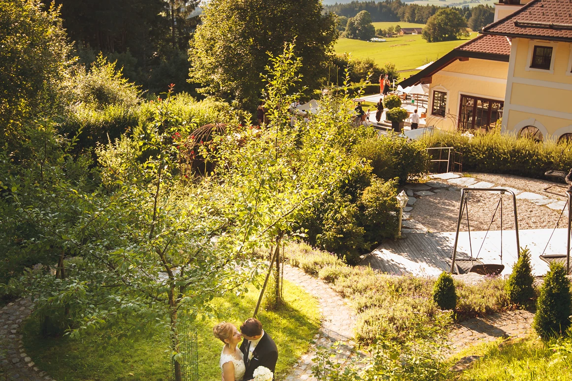Hochzeitslocation: "Herzerlplatzerl" im Garten - Ansitz Wartenfels