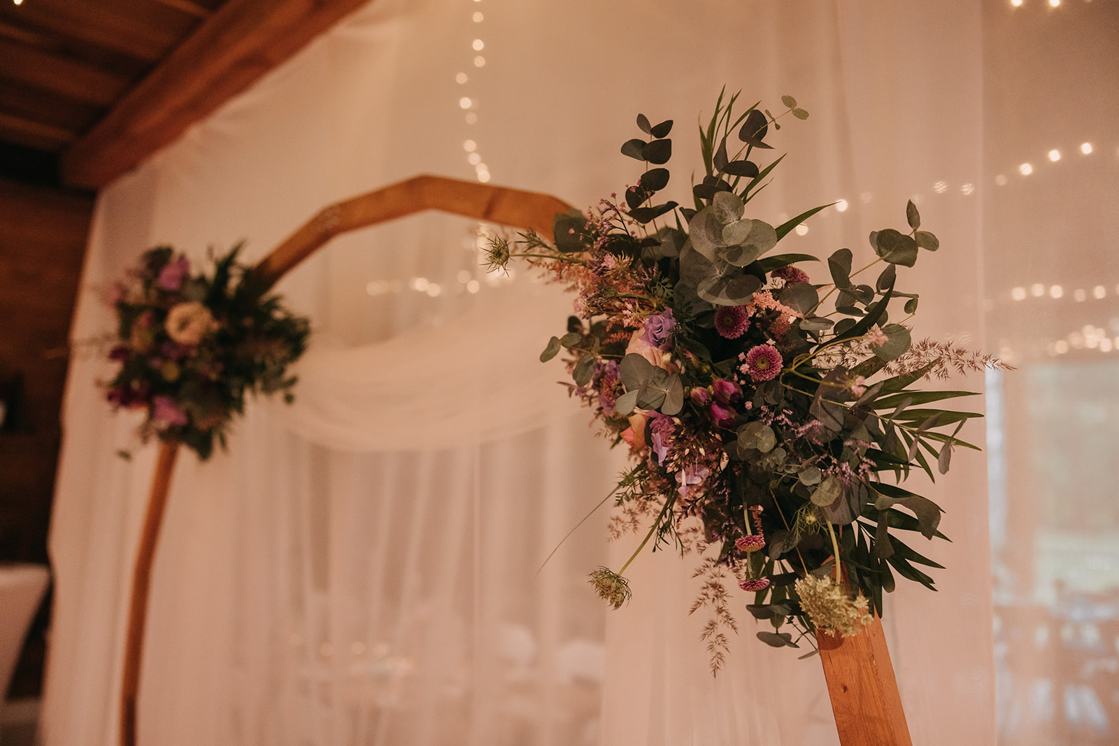 Hochzeitslocation: Freie Trauung im Innenbereich - Schafstall am Heidegarten