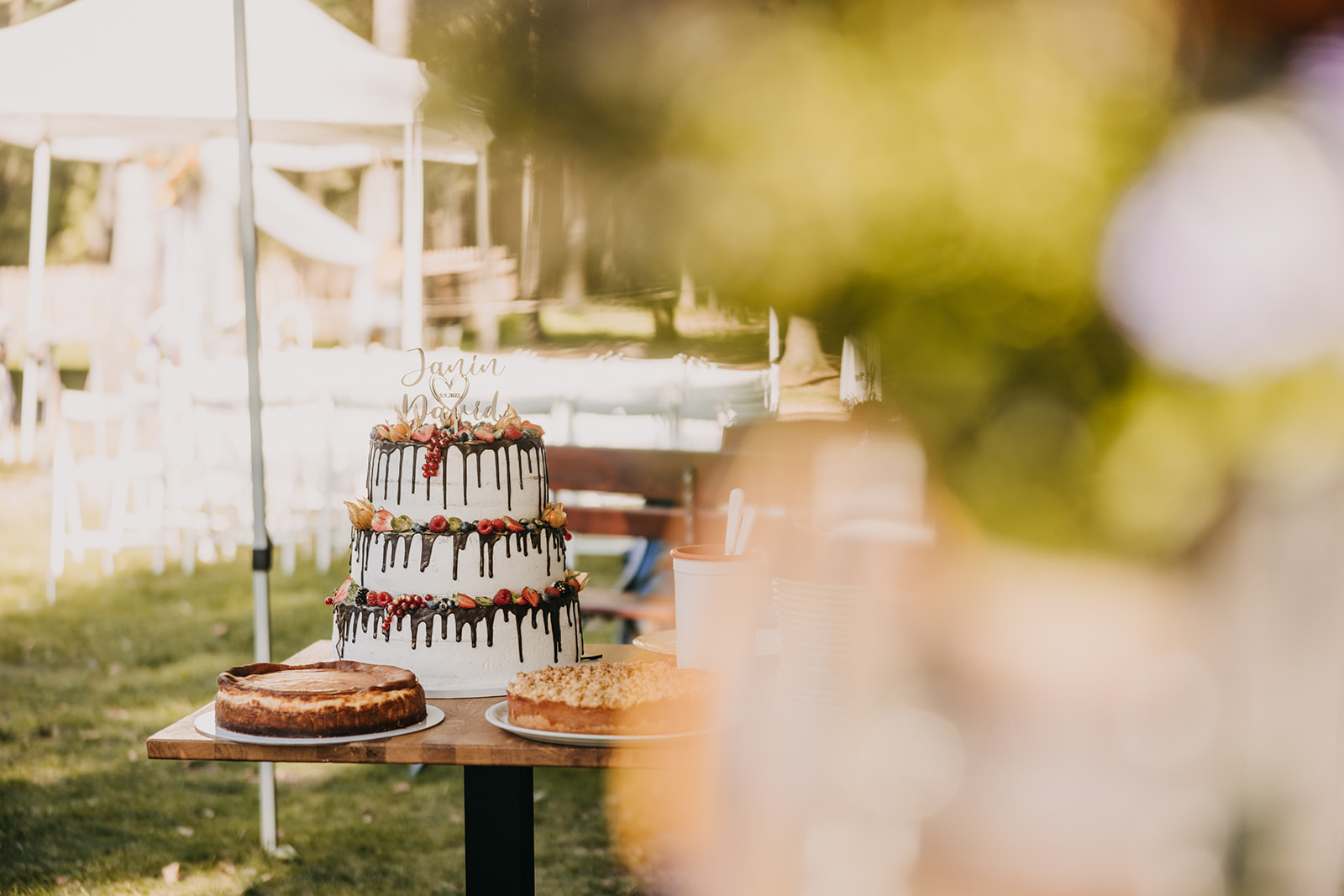Hochzeitslocation: Hochzeitstorte Schafstall am Heidegarten - Schafstall am Heidegarten