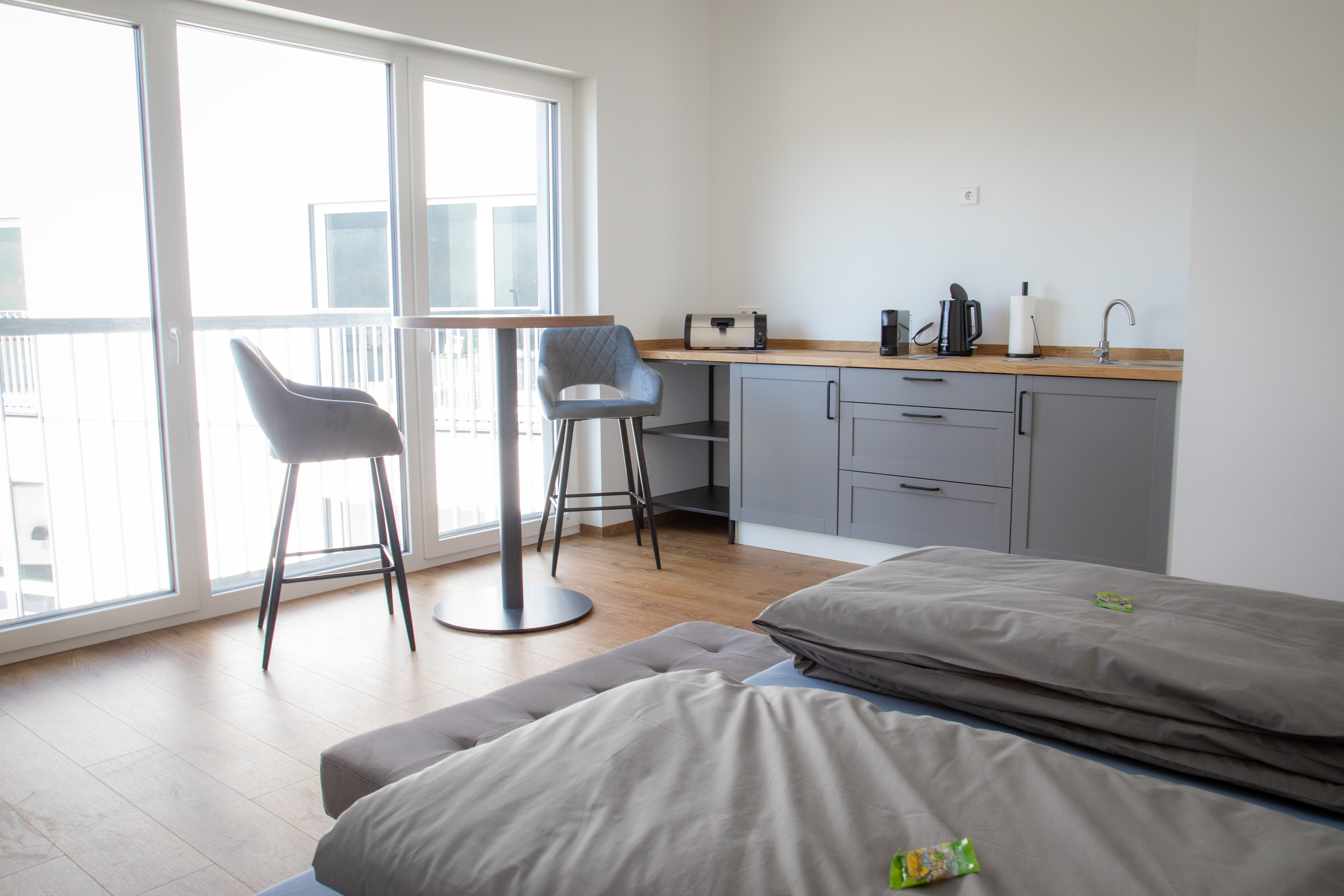 Hochzeit: Funktional ausgestattete Doppelzimmer - PLANET BLUE