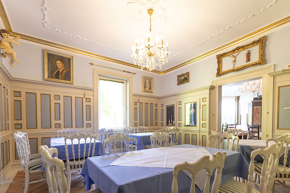 Schlössle Seeburg Information about the banquet halls Blue Room