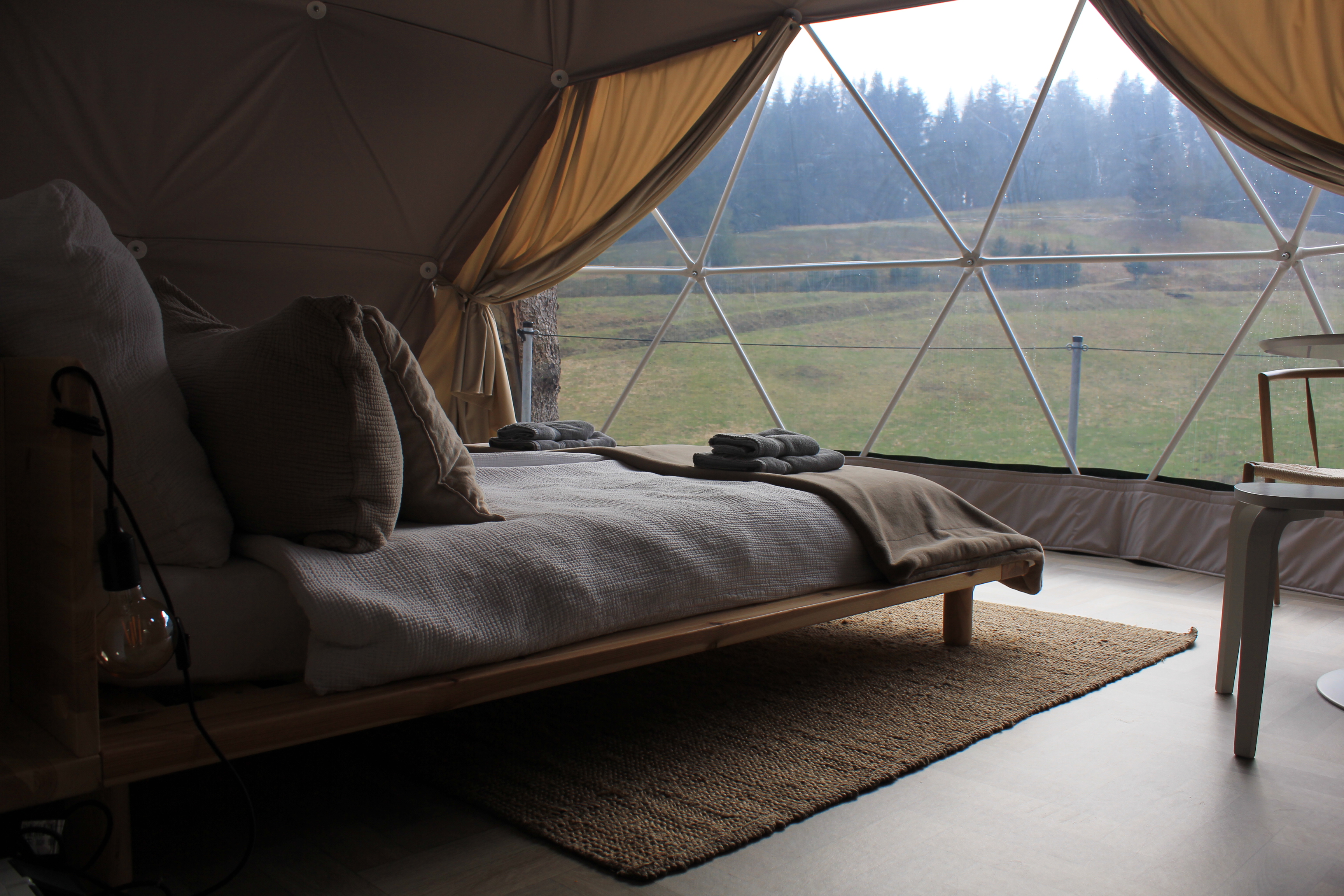 Hochzeit: Übernachtungshighlight Glamping Dome - Edelfuchs-Lodge
