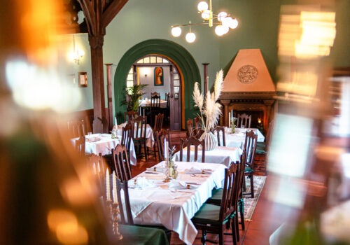 Restaurant Villa  Meßmer Informazioni sulle sale da ballo Sala camino