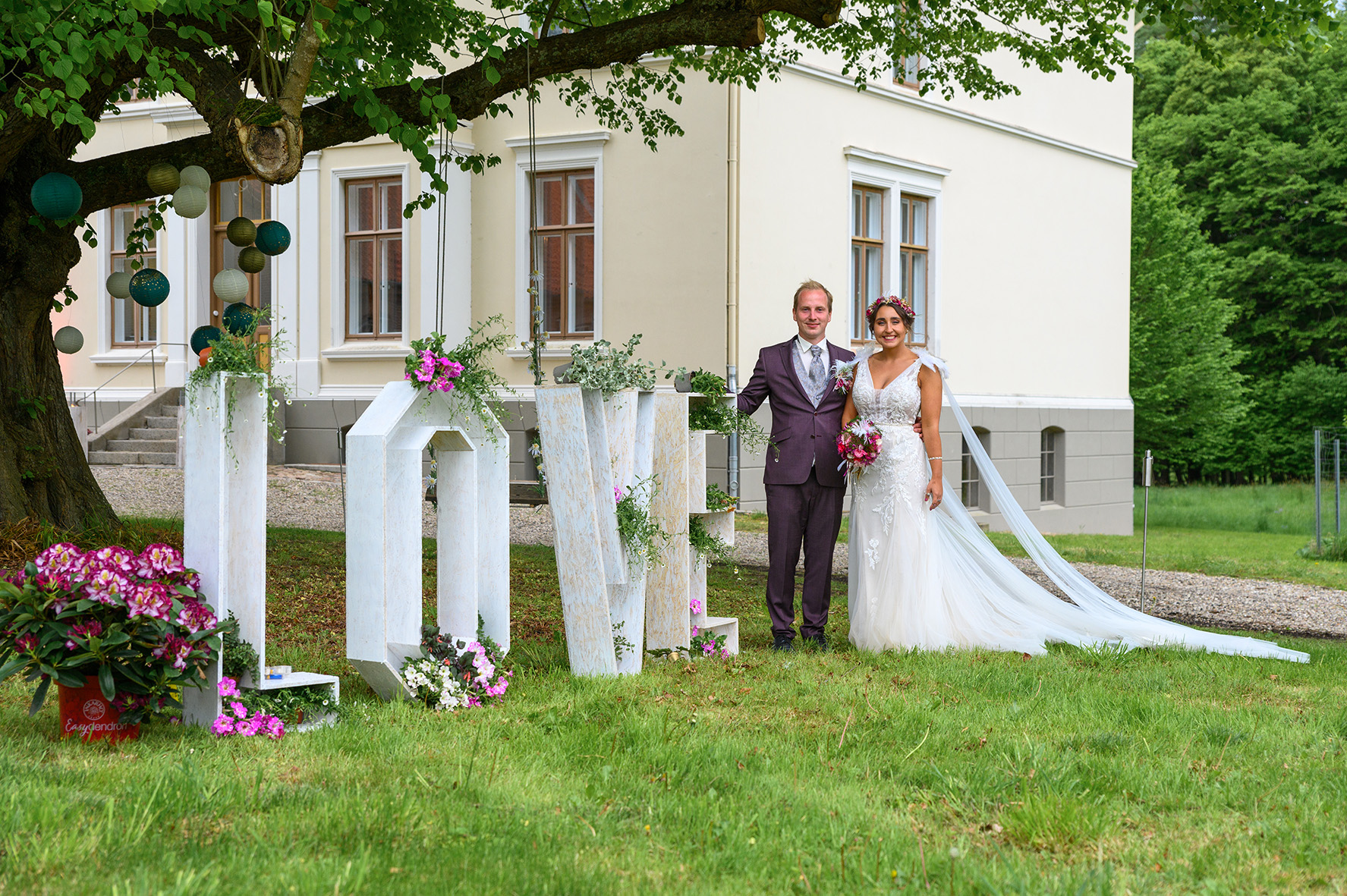 Hochzeit - Hochzeits-Stil: Boho - Schleswig-Holstein - Garten - Gut Friedeburg