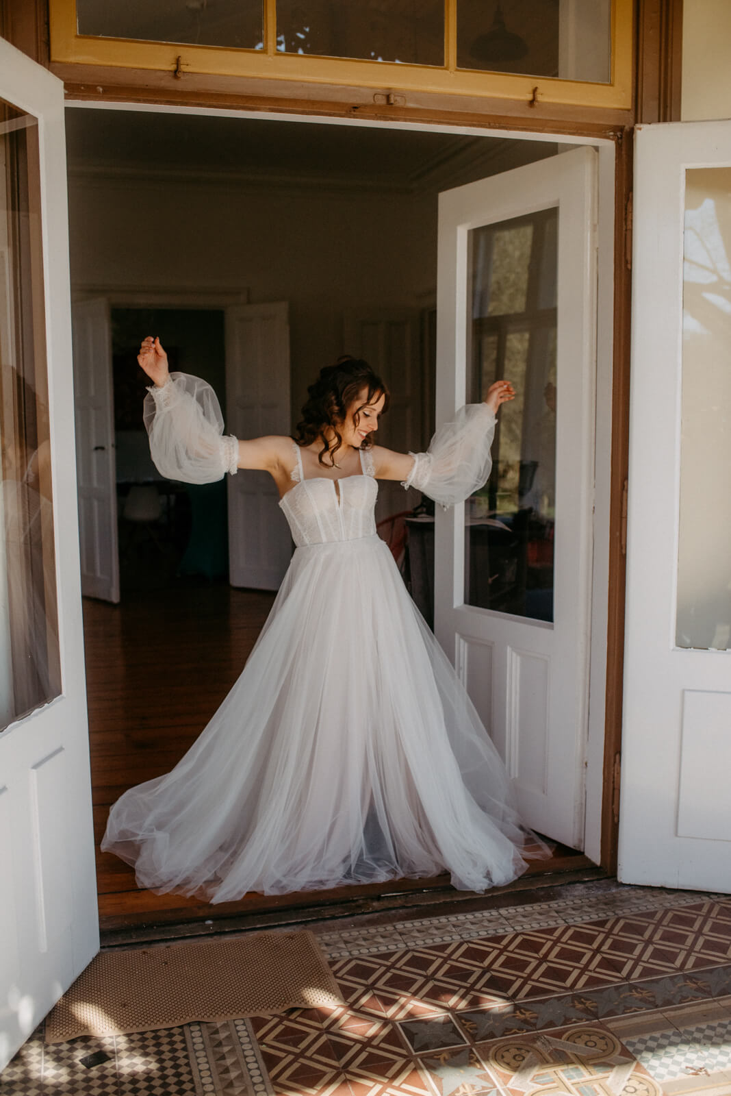 Hochzeitslocation: Braut Veranda - Gut Friedeburg