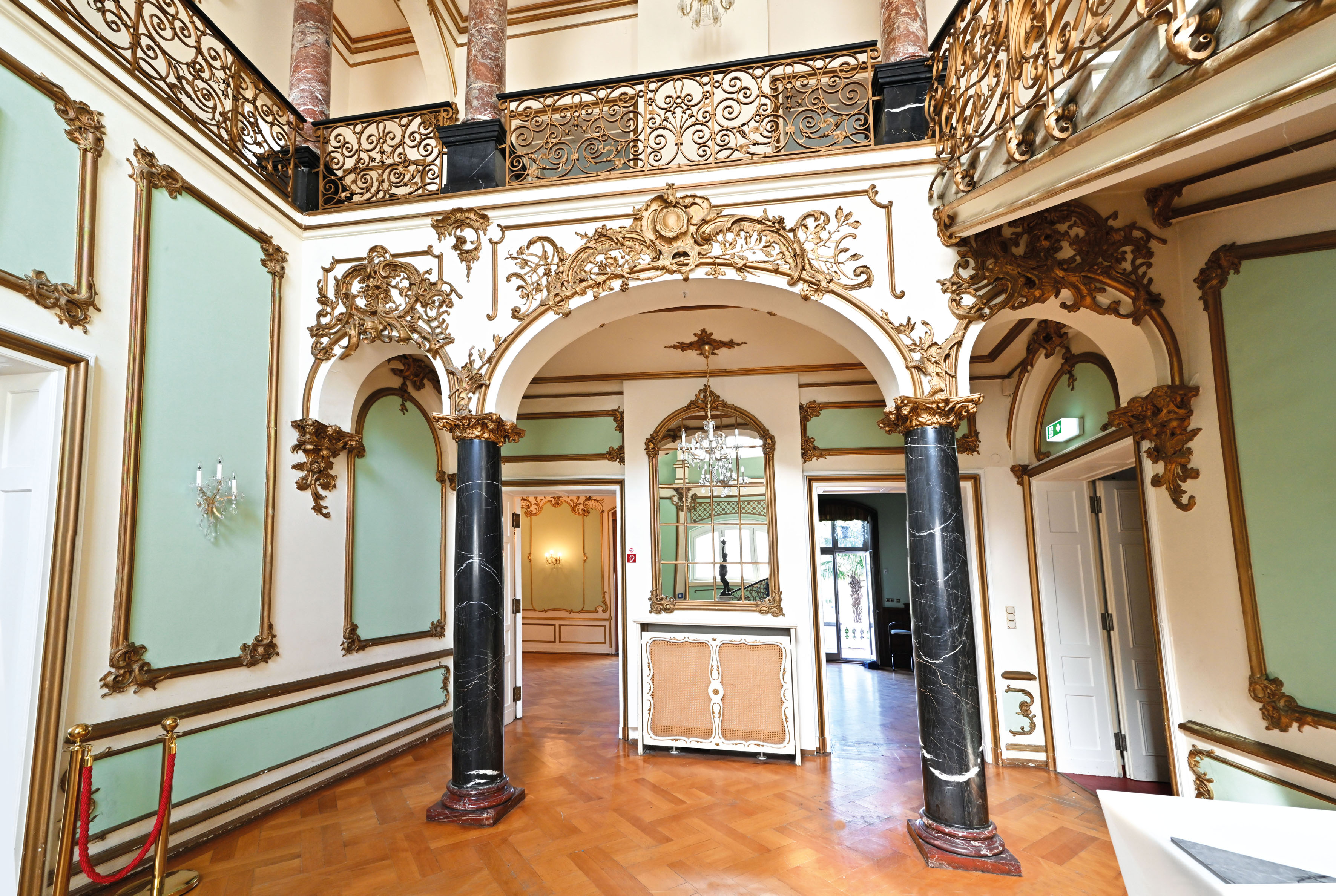 VILLArue Informatie over de balzalen foyer