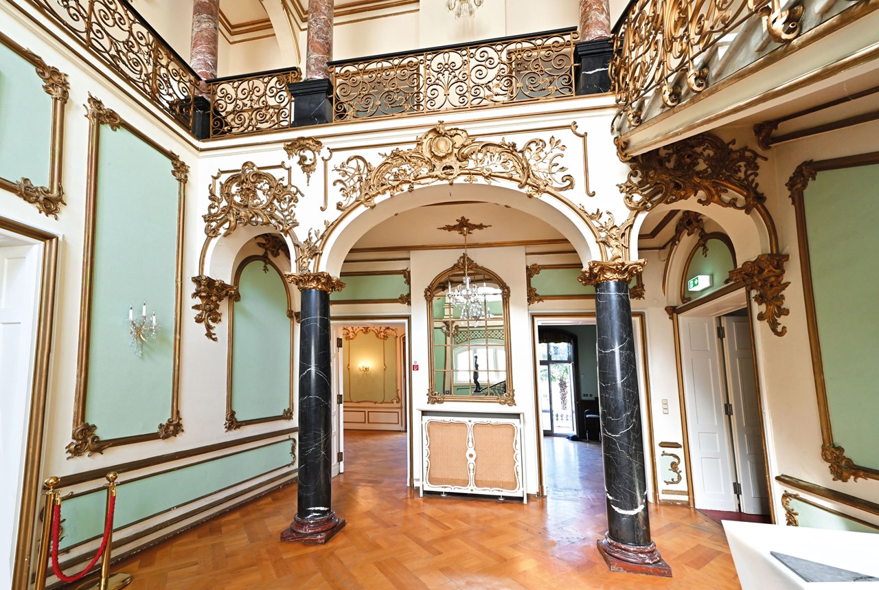 VILLArue Informatie over de balzalen foyer