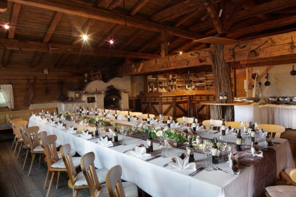 Almhütte Graz Informatie over de balzalen Alpenhut