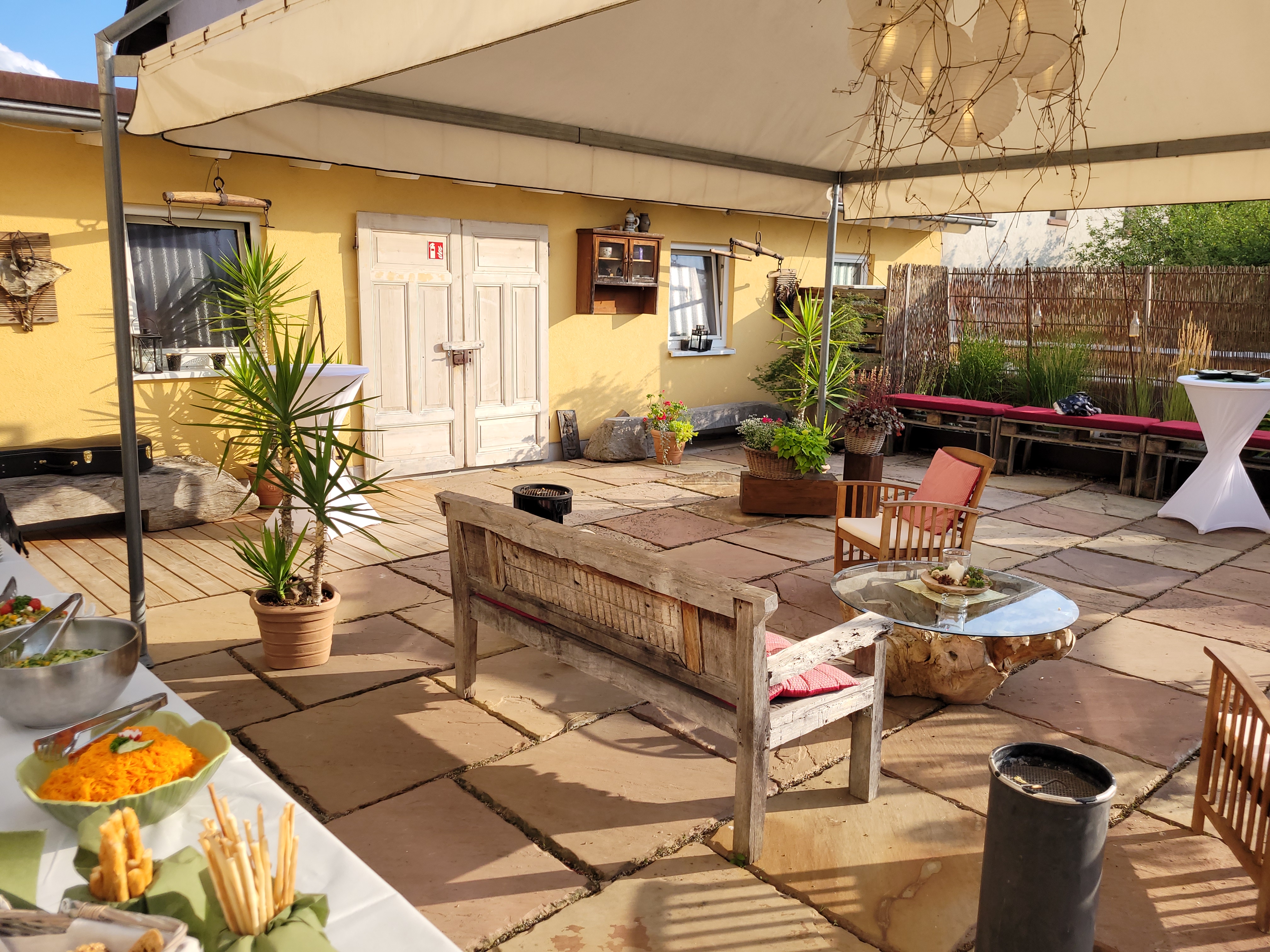Hochzeitslocation: Terrasse Alte Fabrik - Alte Fabrik Seelbach