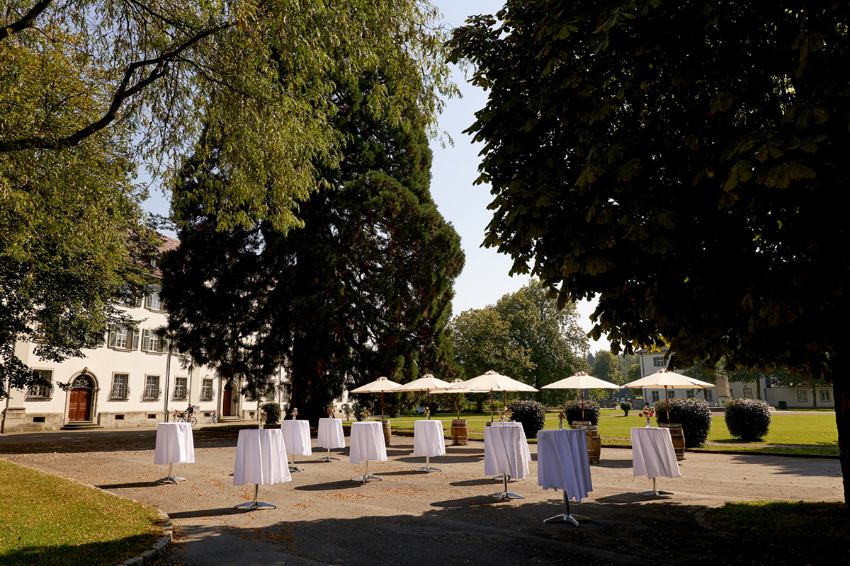 Hochzeit - Garten - Lindau (Bodensee) - Vorplatz der Aula Bernardi - Aula Bernardi