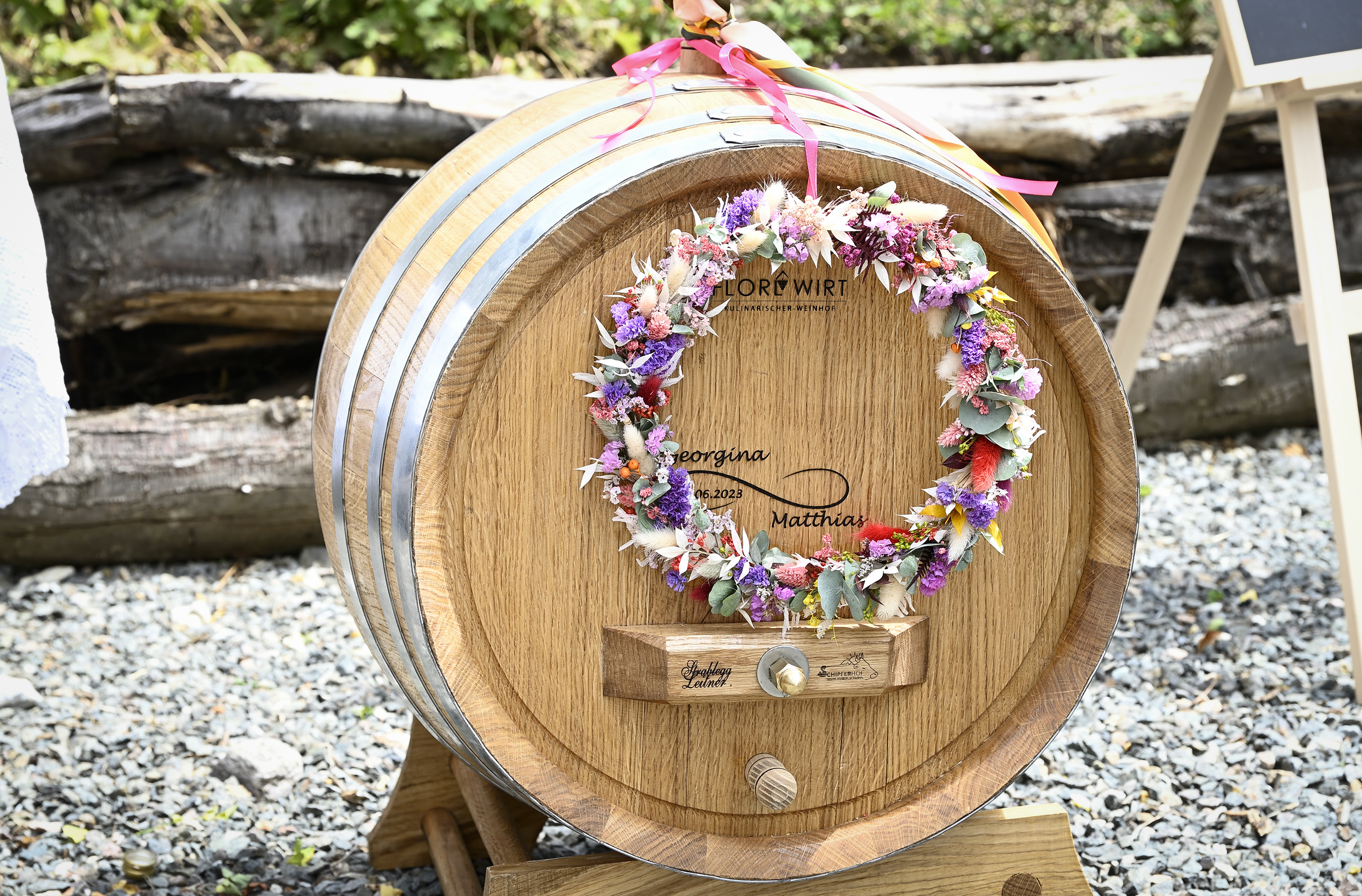 Hochzeitslocation: Kulinarischer Weinhof Florlwirt