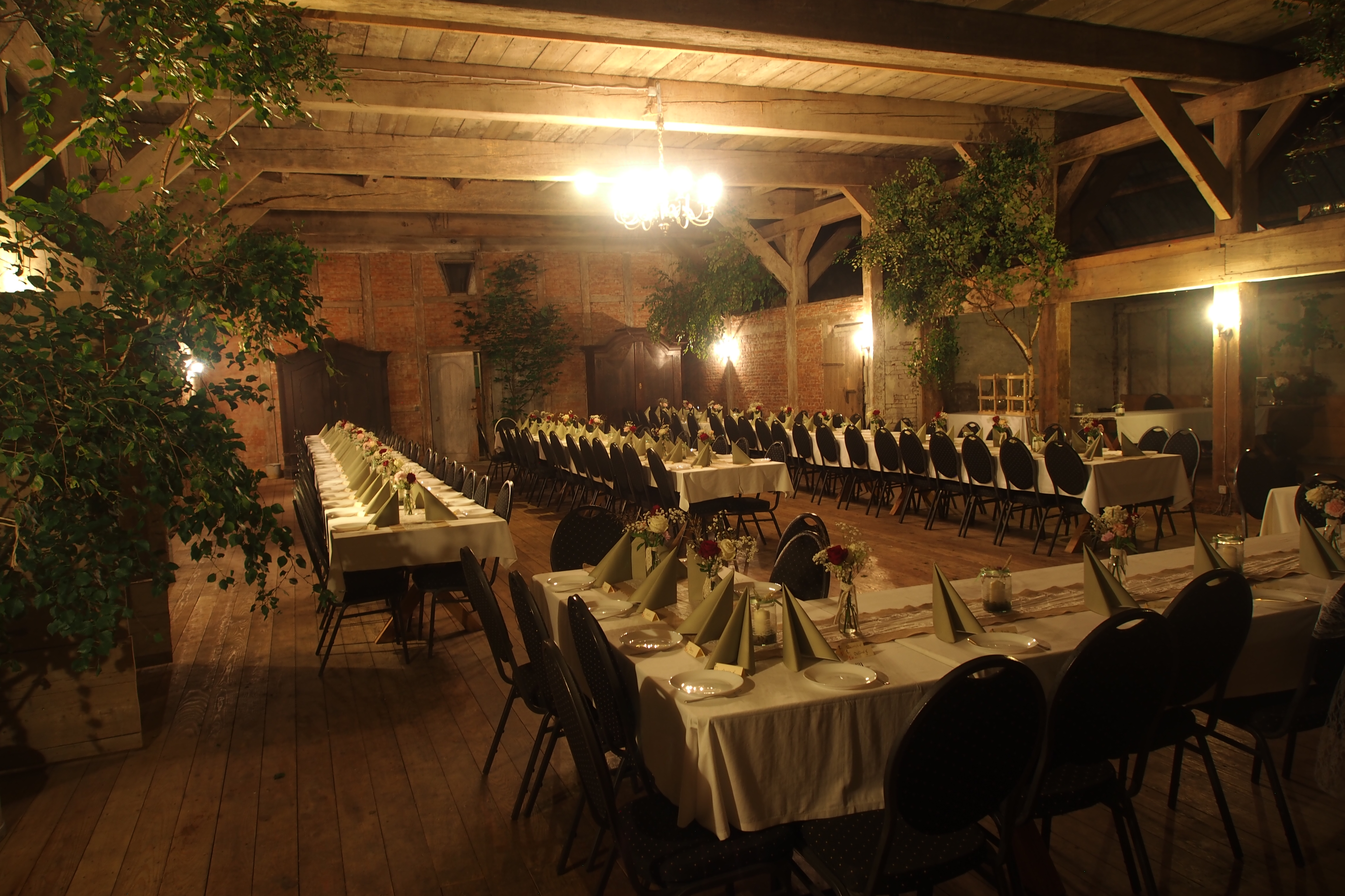 Hochzeit: Tenne - Gut Eggerkamp