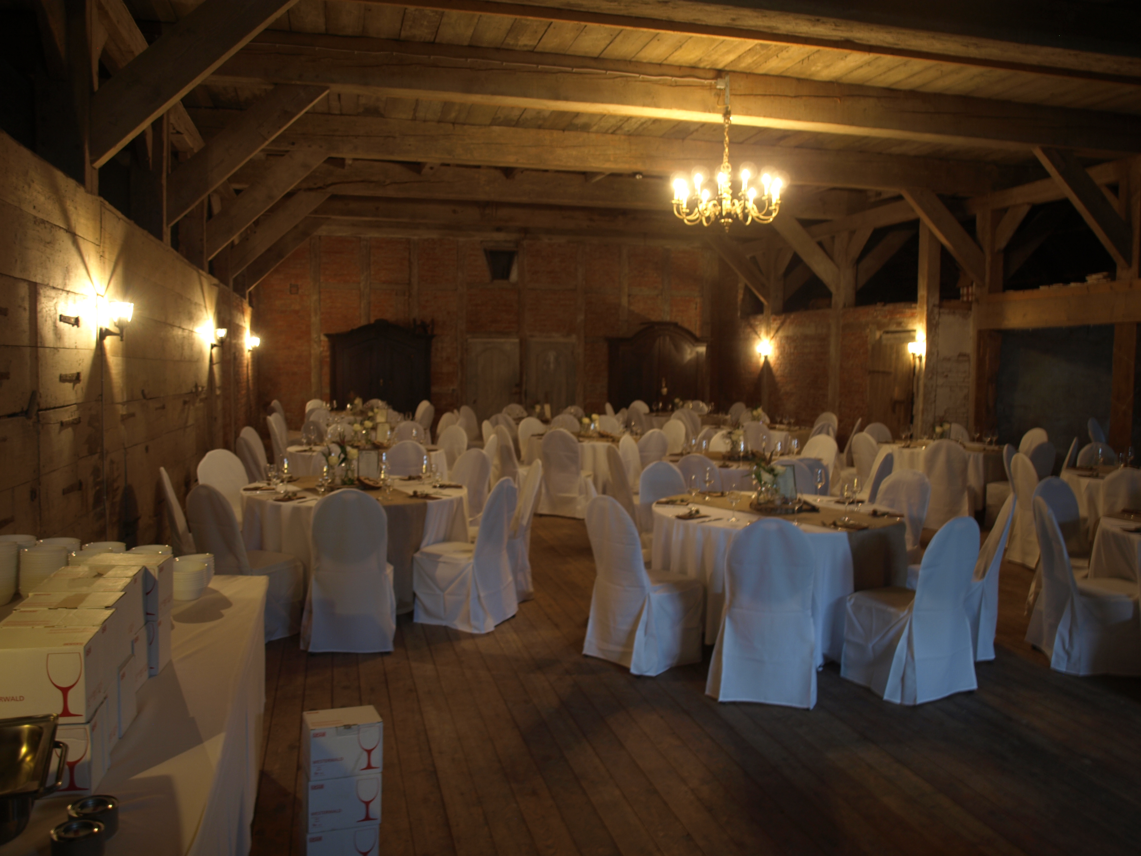 Hochzeit: Tenne - Gut Eggerkamp