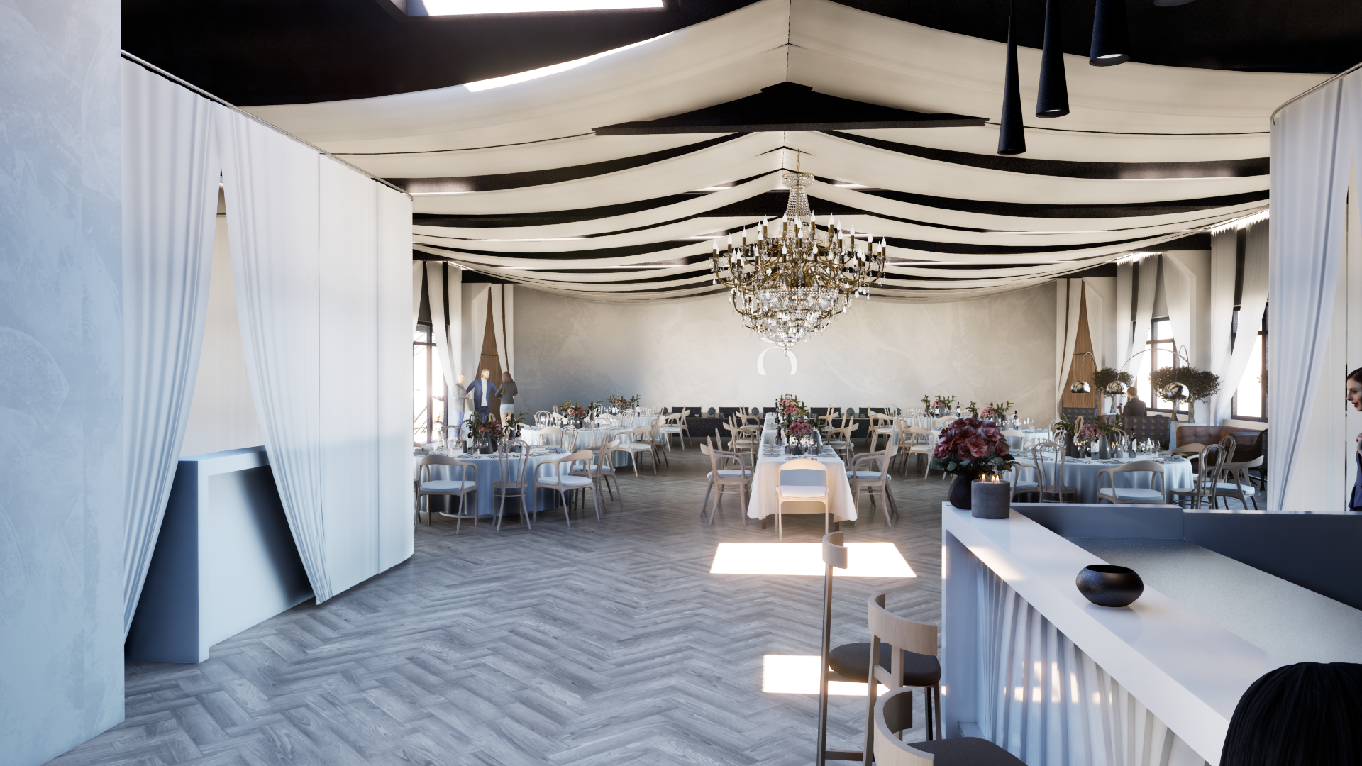 KÖRSCH Eventlocation Information about the banquet halls Indoor