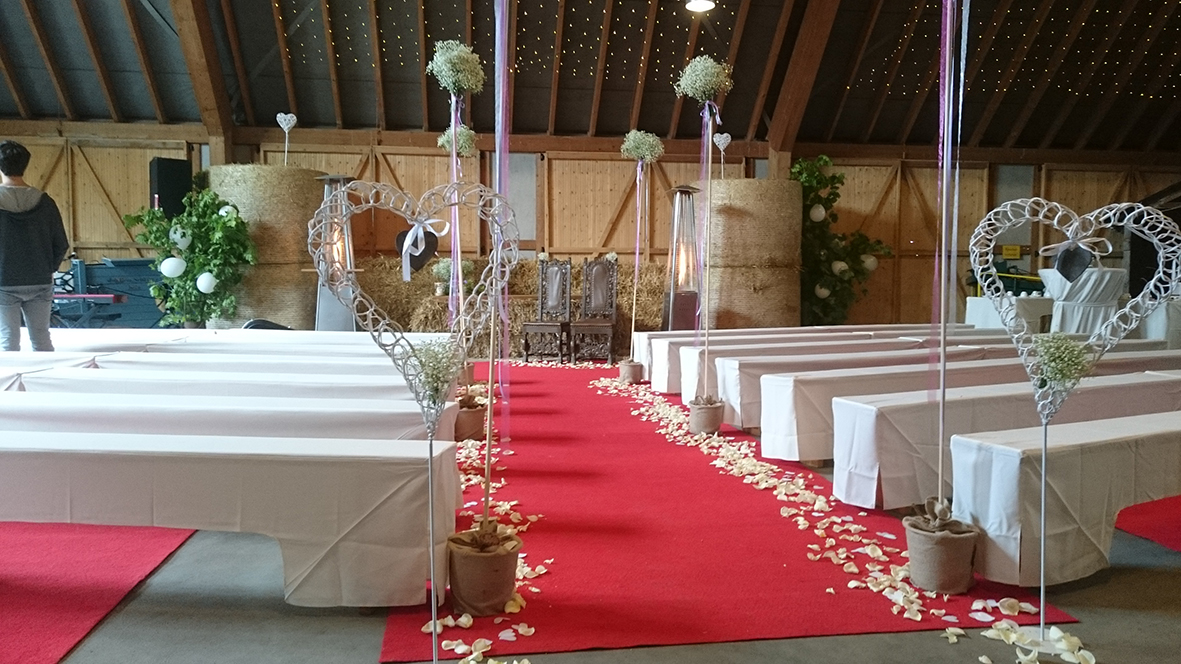 Hochzeitslocation: Unsere Hofscheune - Glessener Mühlenhof