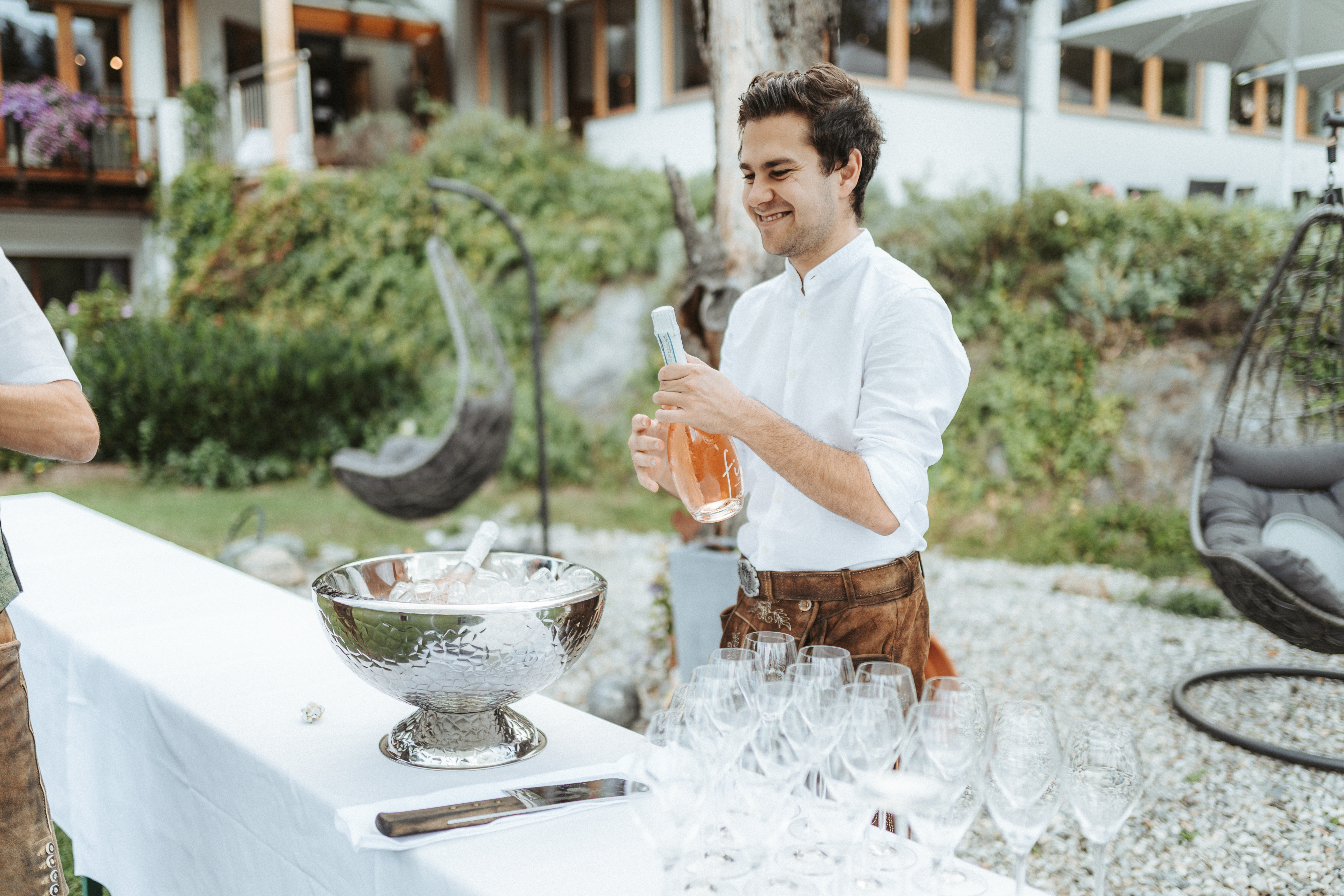 Hochzeit: Getränkestation  - Naturhotel Landhof Irschen