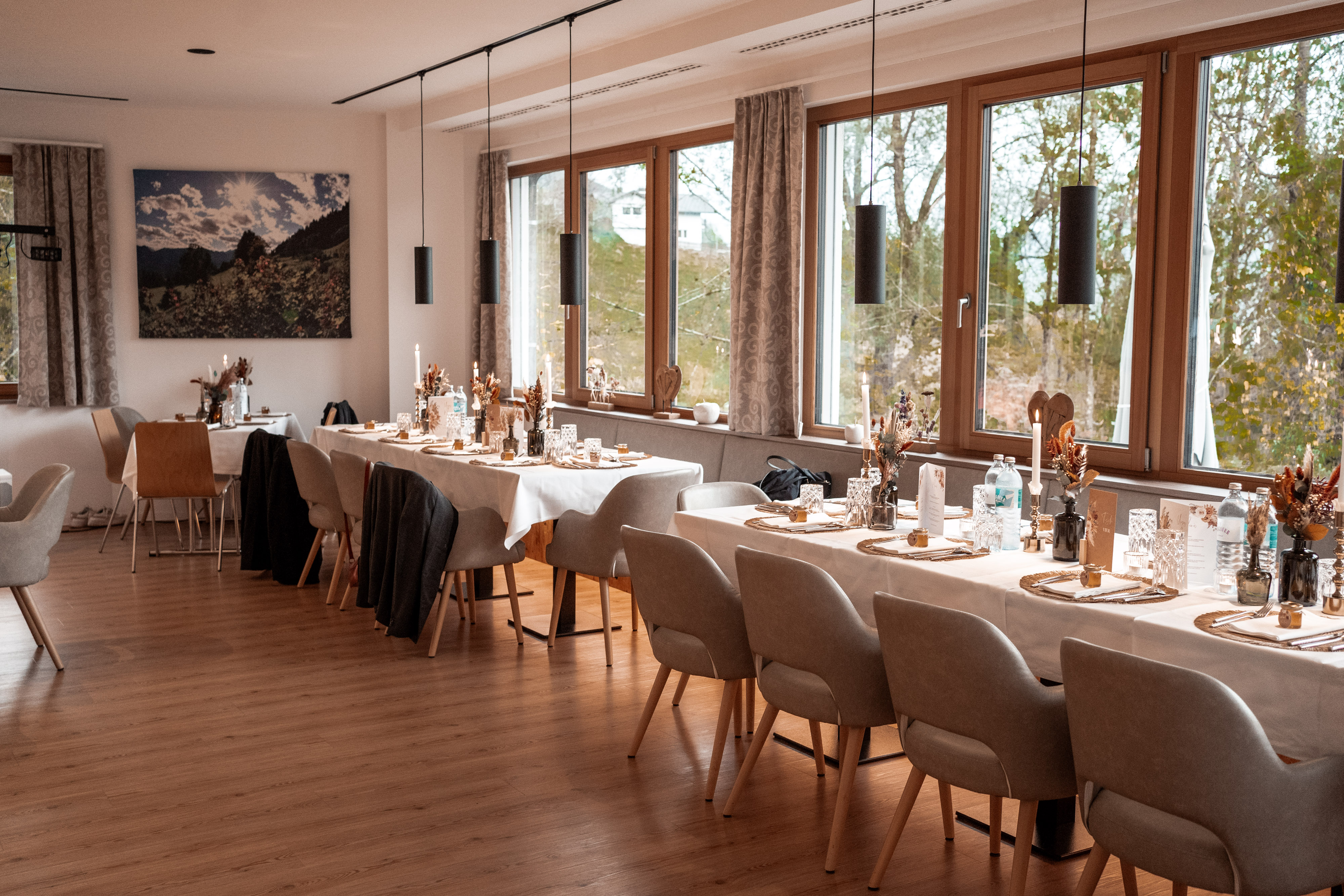 Hochzeit: Hochzeitstafel - Naturhotel Landhof Irschen
