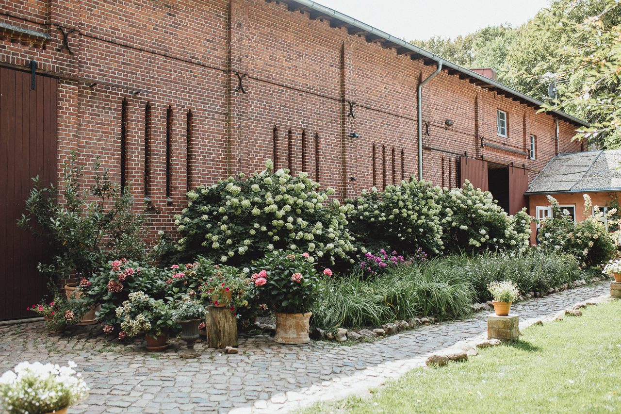 Gut Wendgräben Informatie over de balzalen Tuin