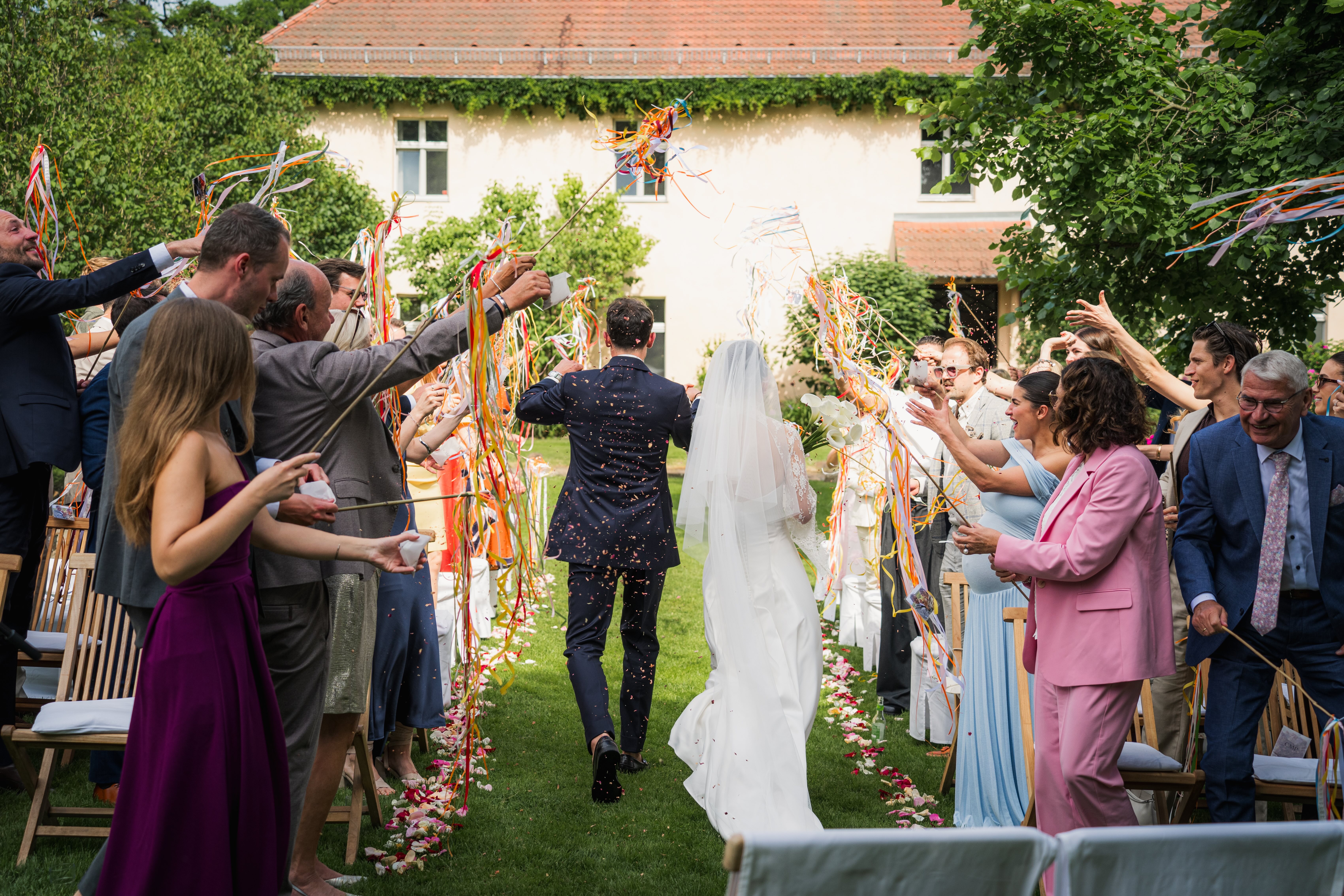 Hochzeitslocation: Freie Trauung im Garten - Gut Wendgräben