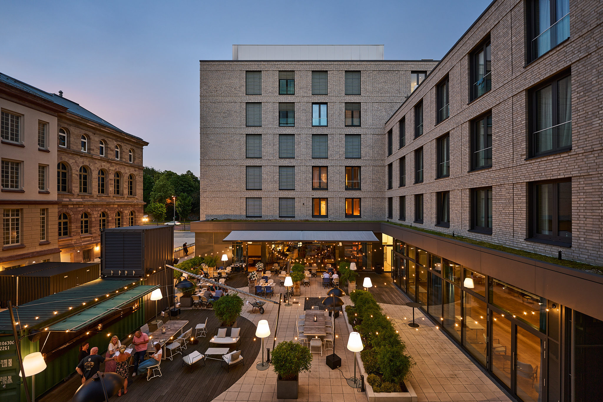 FREIgeist Göttingen Innenstadt - A Member of Design Hotels™ Informations sur les salles de bal Cour