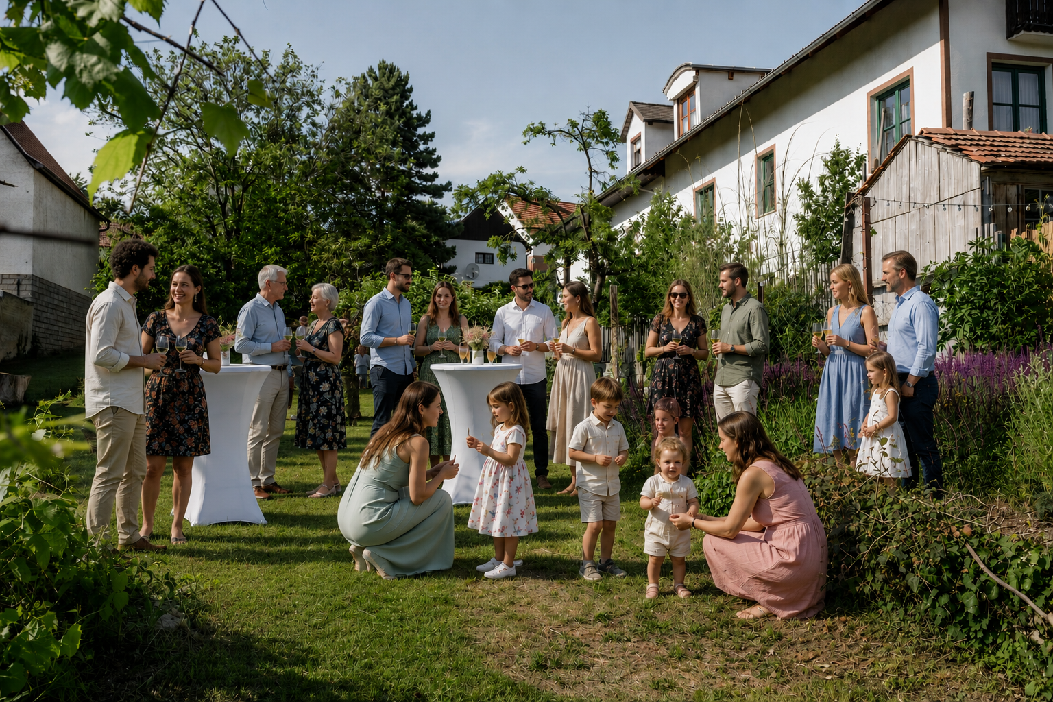 Hochzeit: Agape im Garten - Titan tiny's Wedding Location