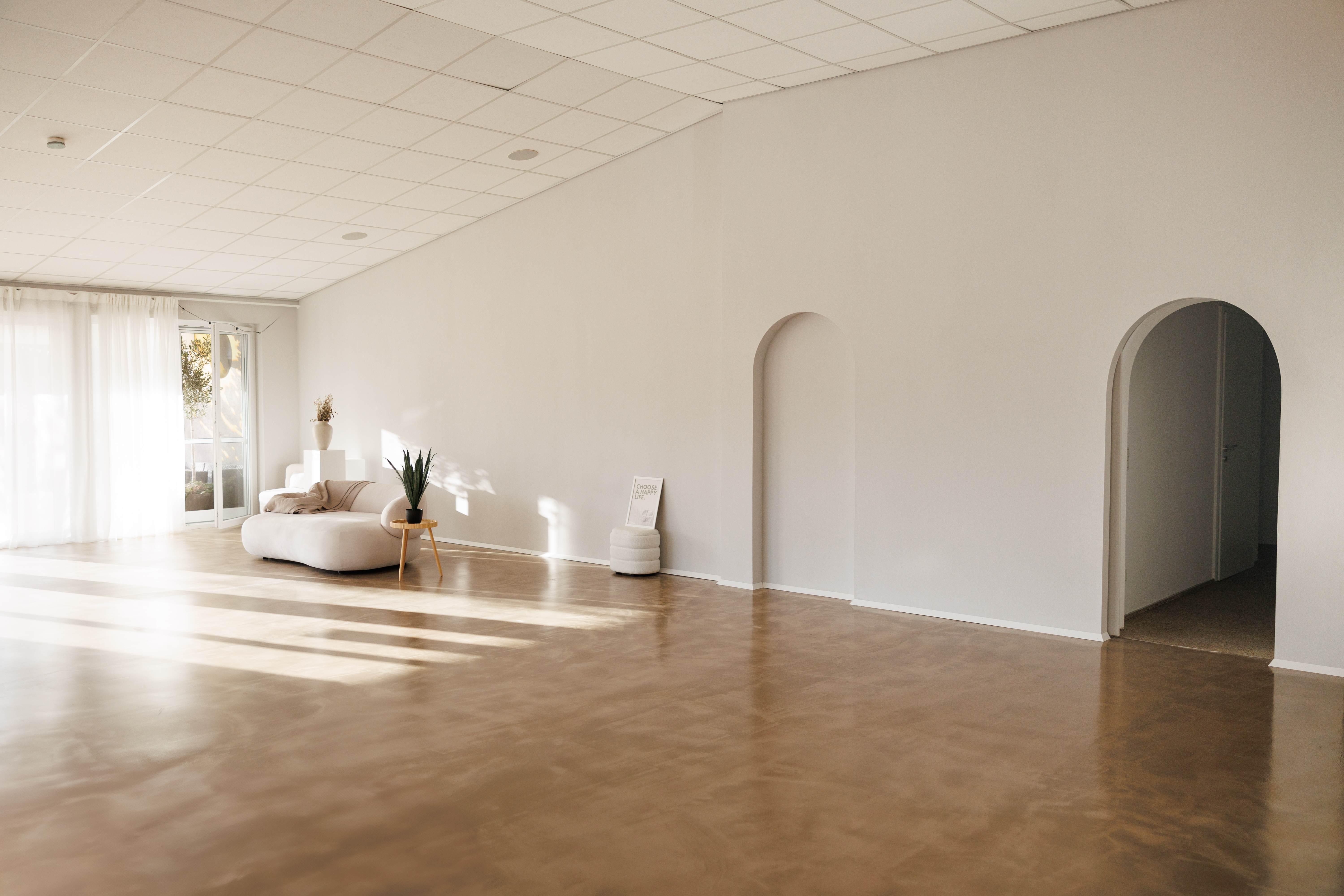 Hochzeit: Leerer Raum Abend im Winter - Casa Lu | Eventlocation Walldürn Odenwald