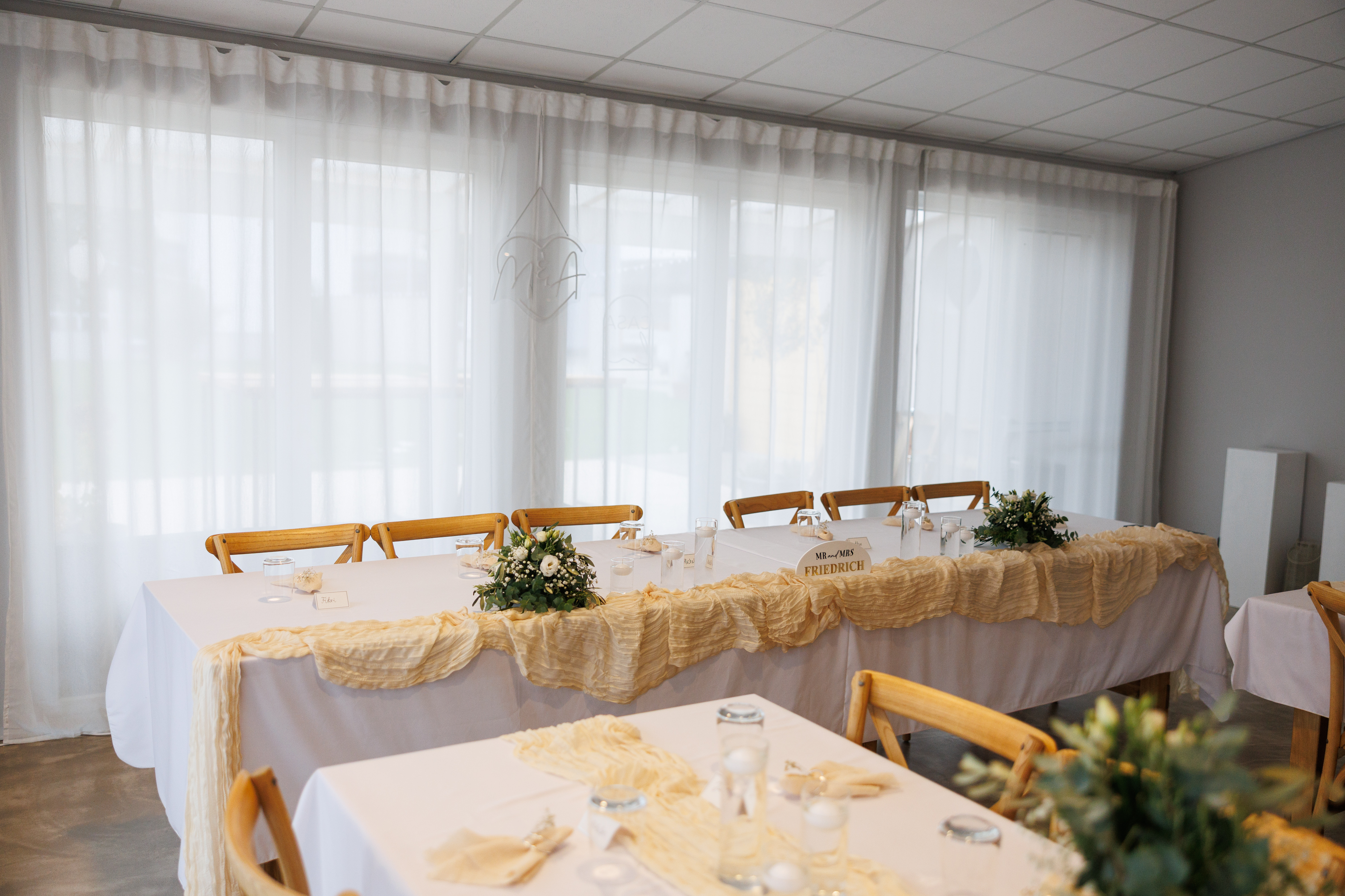 Hochzeit: Terrasse Sonnenseite am Abend  - Casa Lu | Eventlocation Walldürn Odenwald