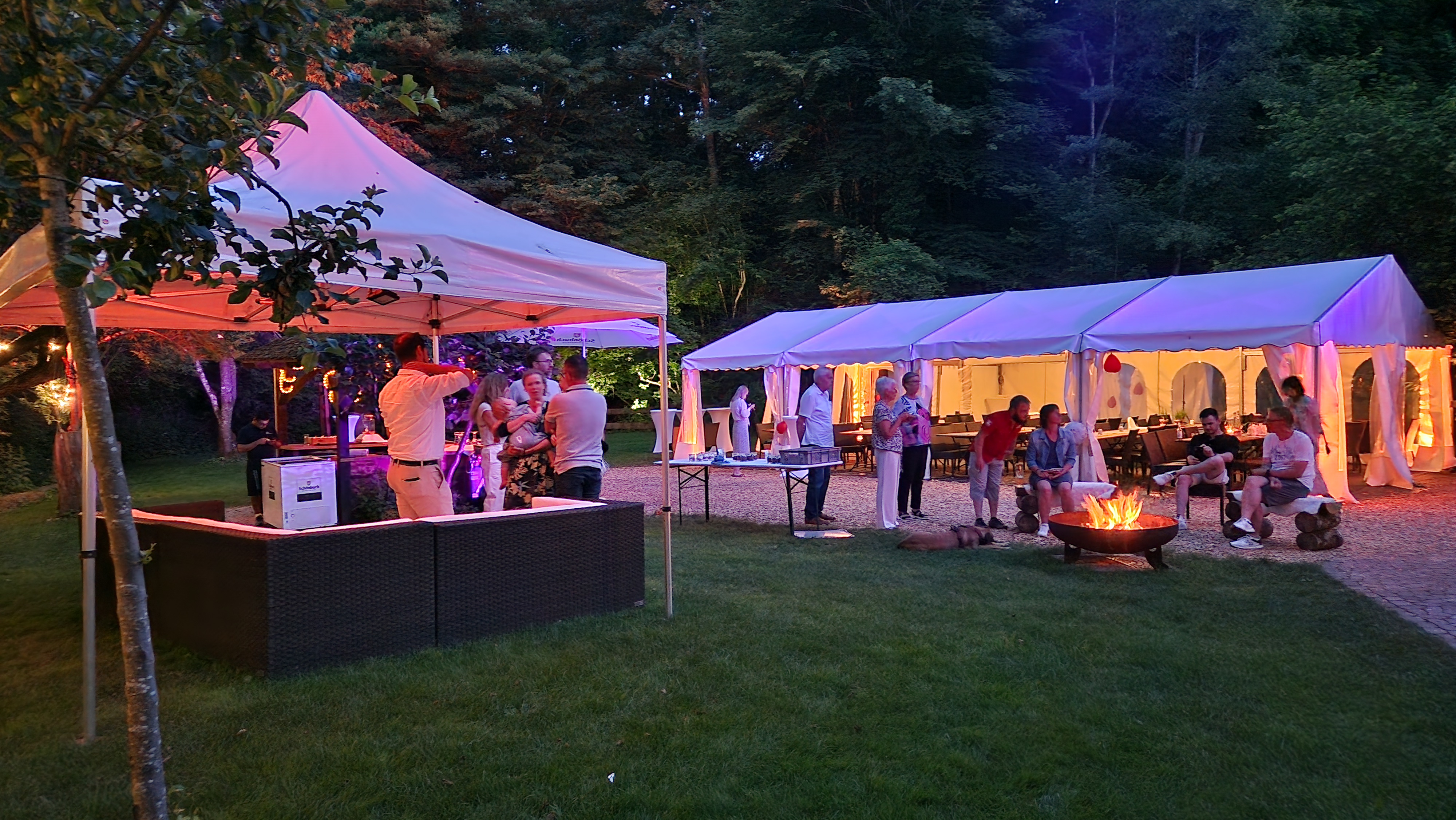 Hochzeit - Candybar: Donutwall - Baden-Württemberg - Abendstimmung - Seebruckenmühle