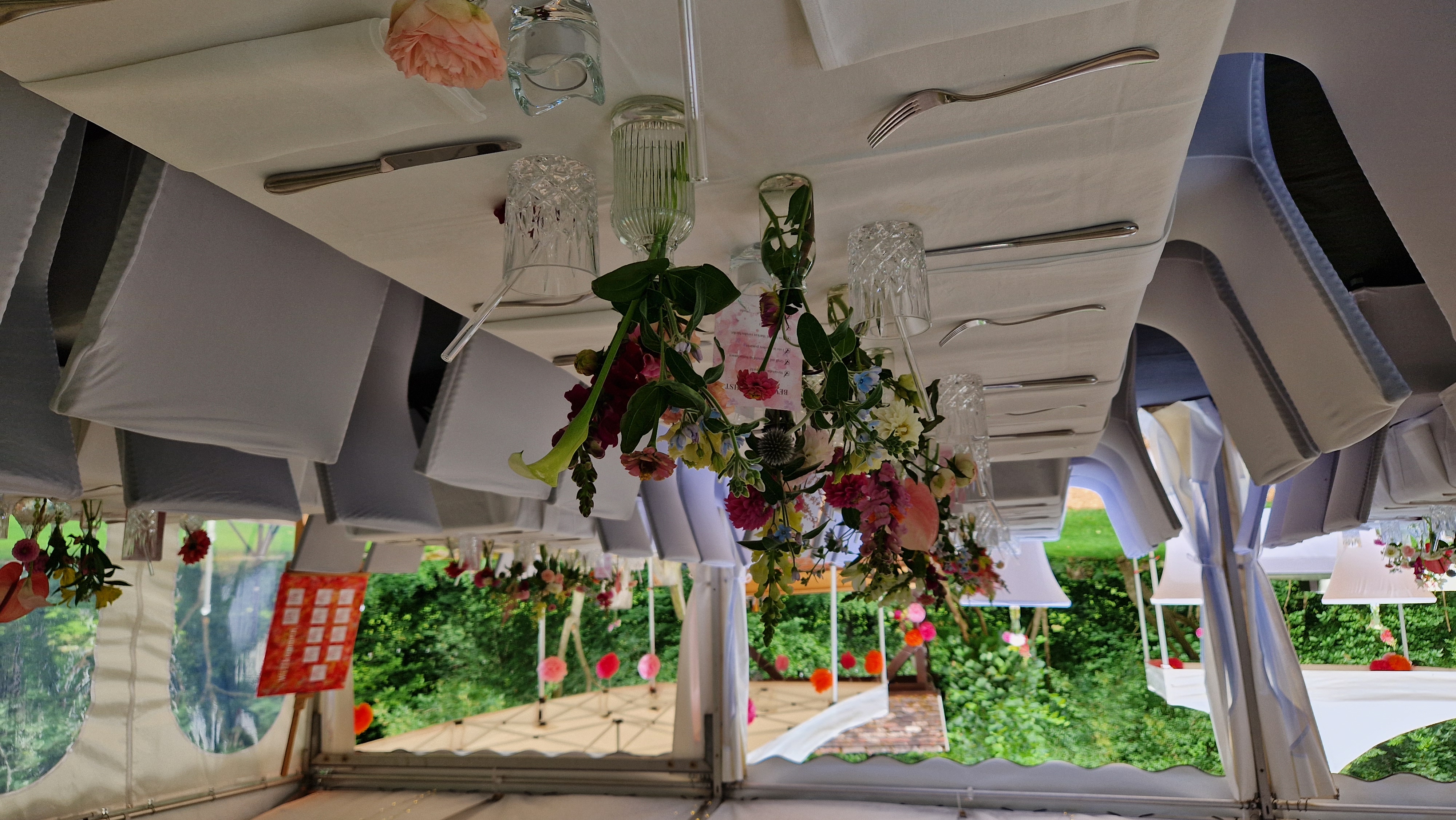 Hochzeit - Candybar: Donutwall - Baden-Württemberg - Zelt innen - Seebruckenmühle