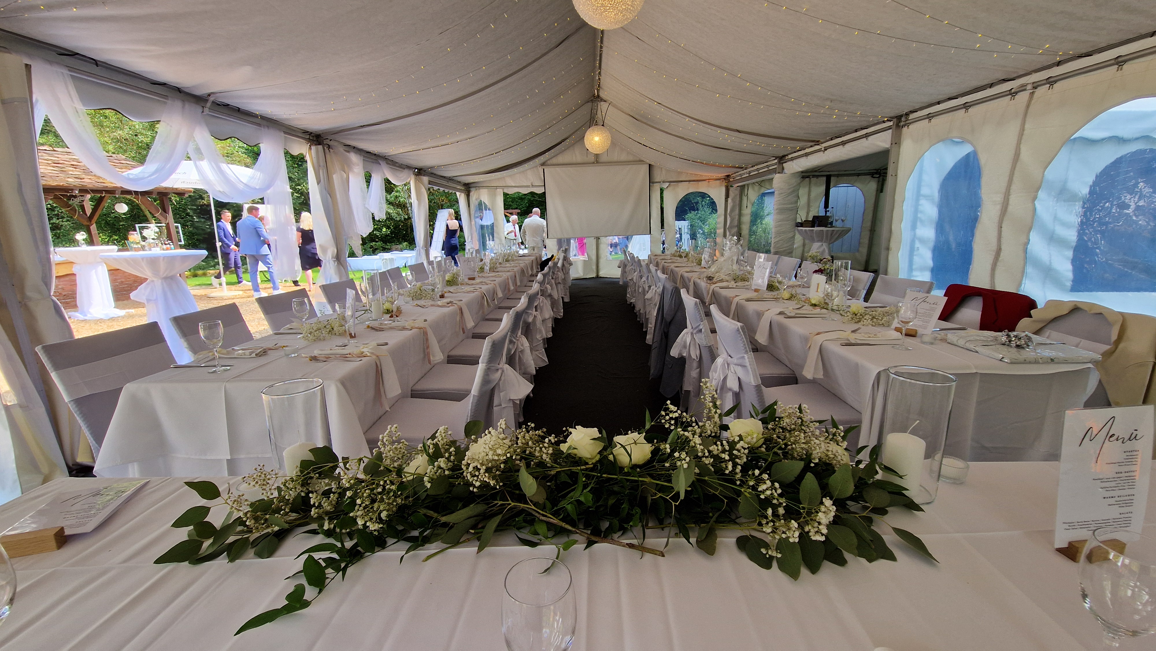 Hochzeit - Candybar: Donutwall - Baden-Württemberg - Zelt innen - Seebruckenmühle