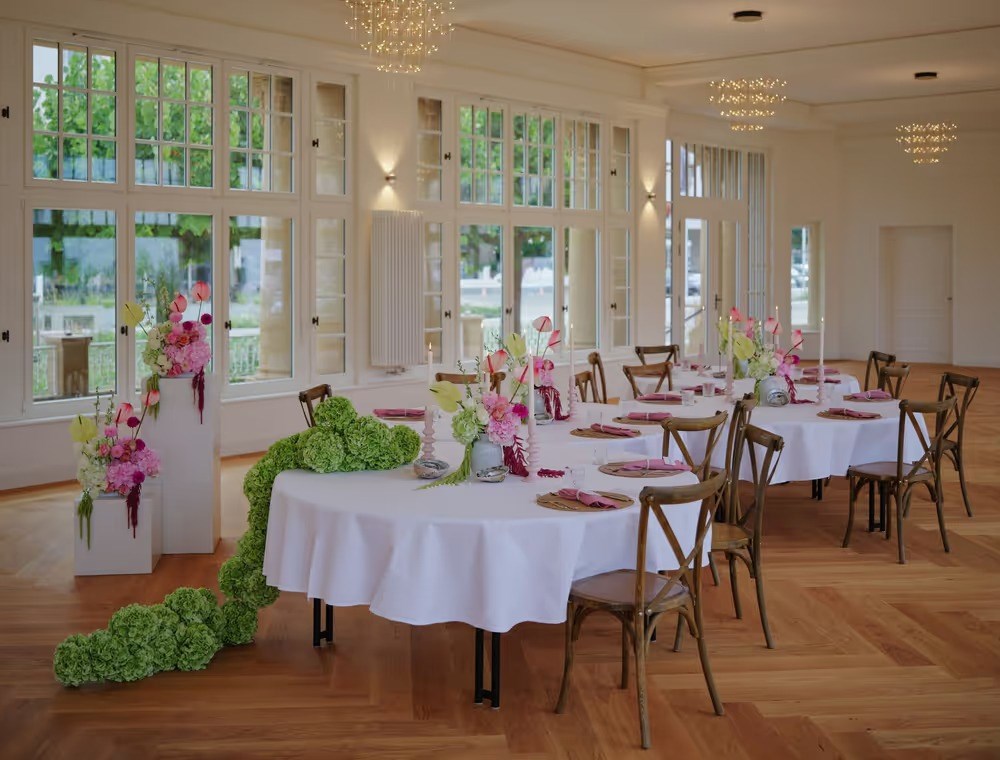 Steigenberger Hotel Bad Neuenahr Angaben zu den Festsälen Gartensaal