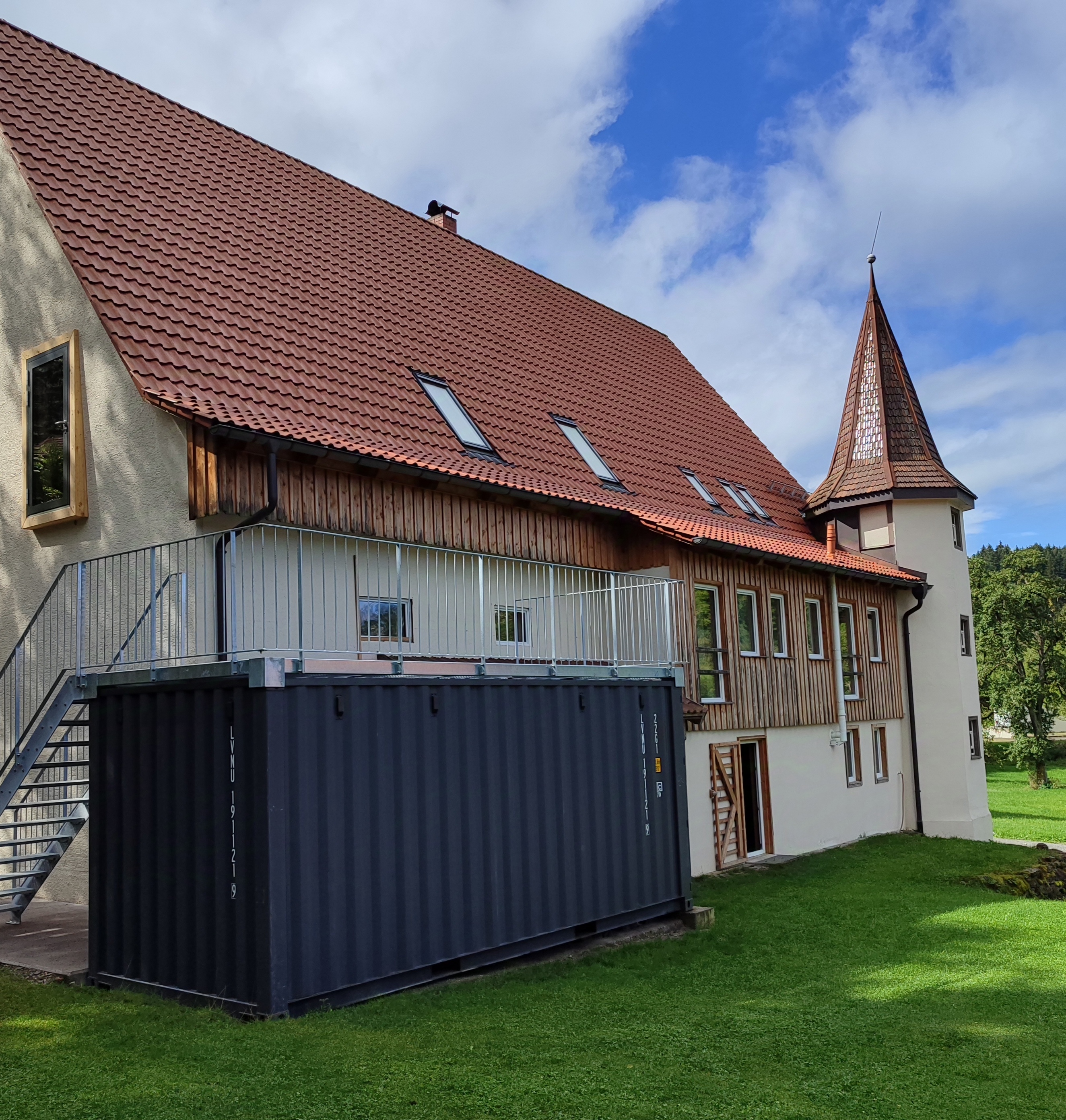 Hochzeitslocation: Gartenansicht - Löwen1834-Weilersbach