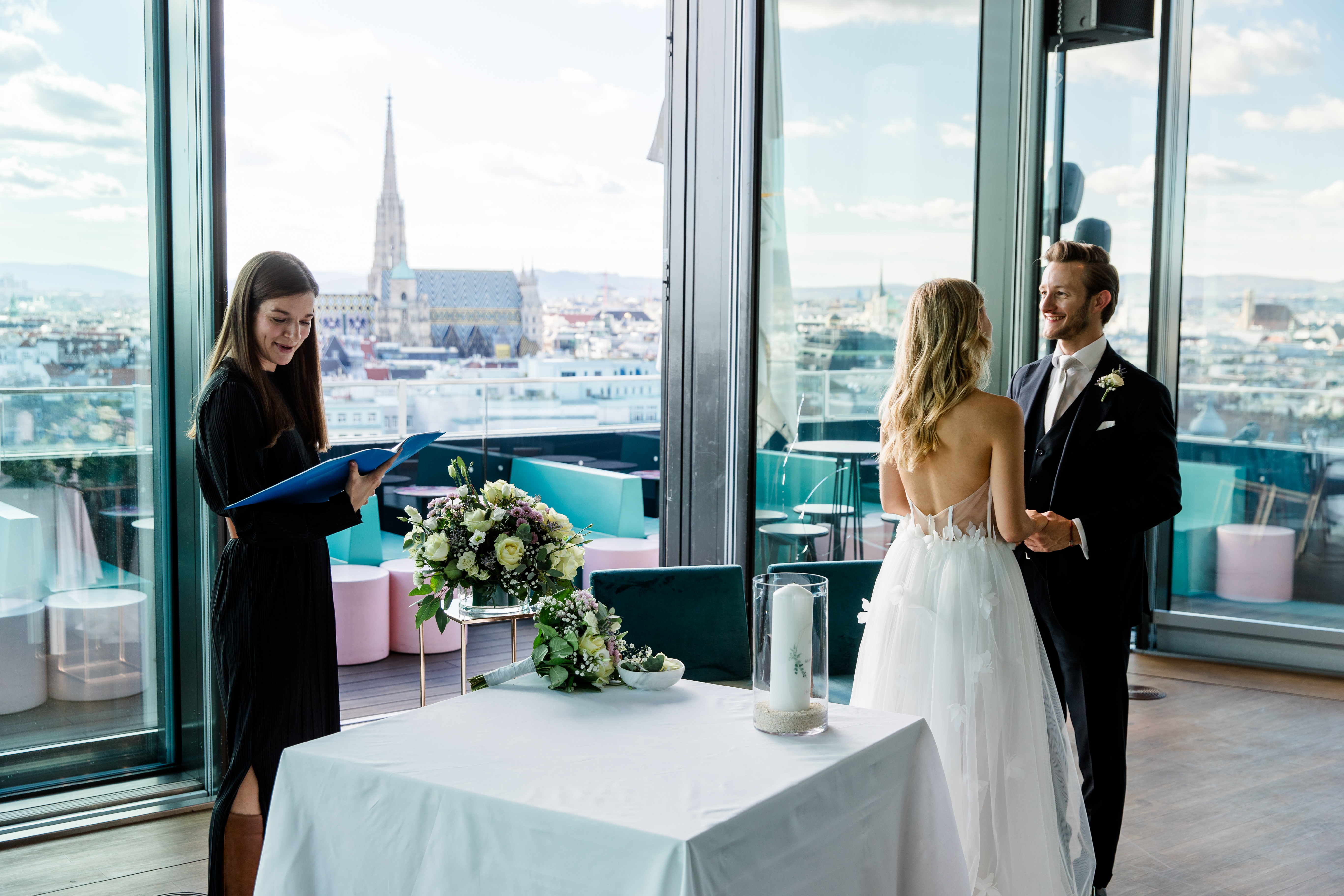 Wedding - Umgebung: am Fluss - Wien-Stadt Donaustadt - Juwel Event GmbH