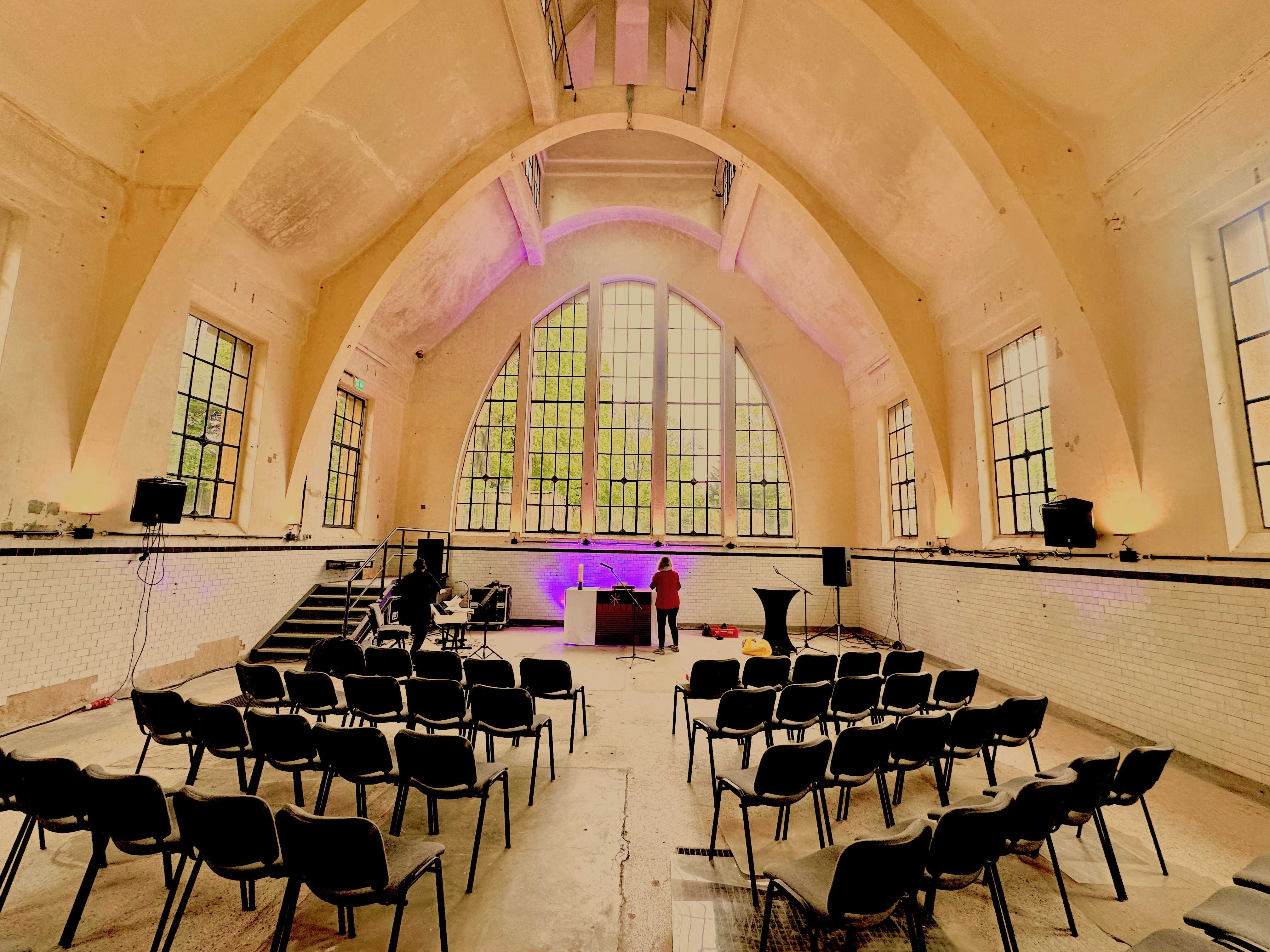 Historisches Klärwerk Informations sur les salles de bal Salle des pompes