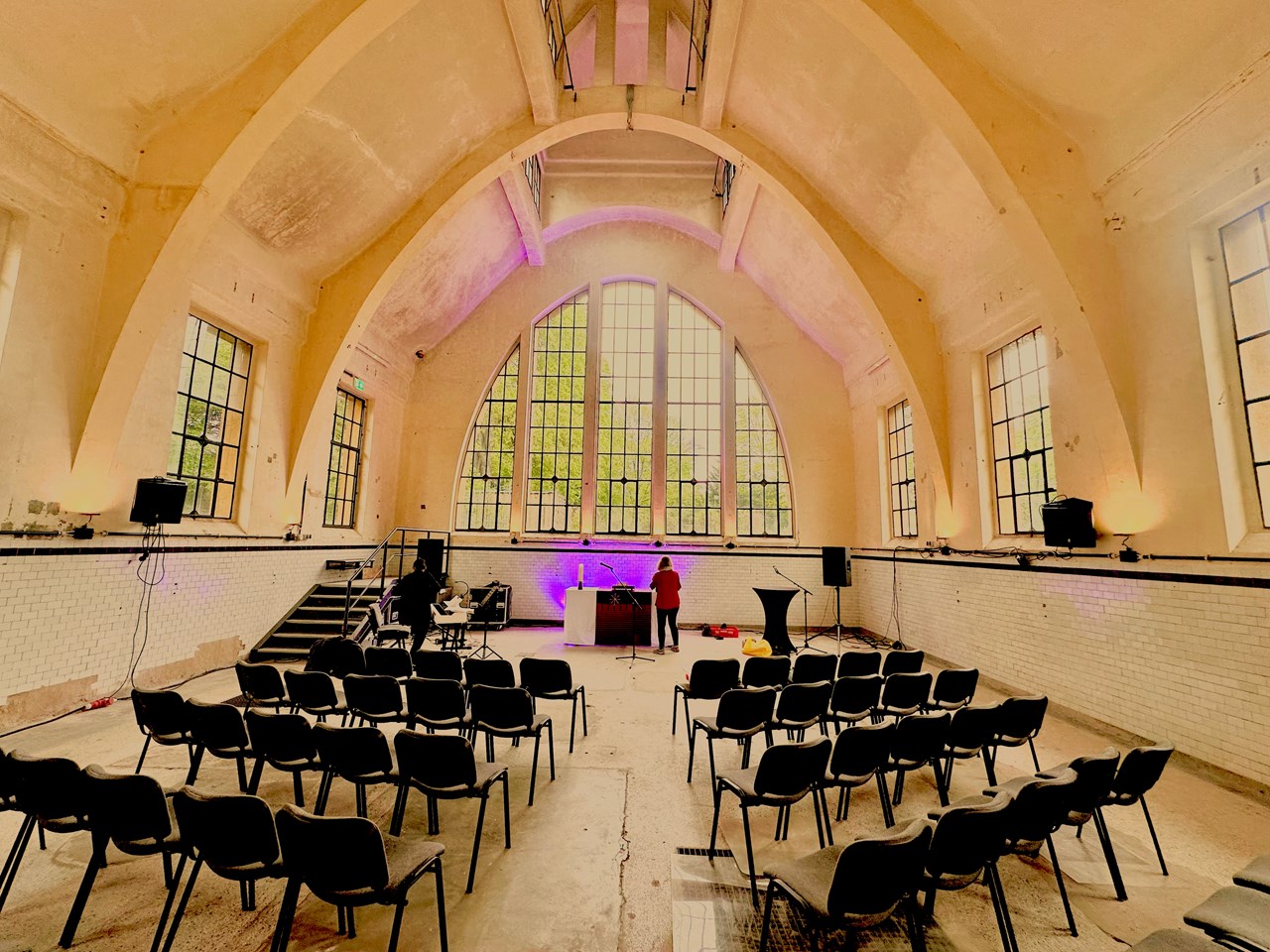 Historisches Klärwerk Informations sur les salles de bal Salle des pompes