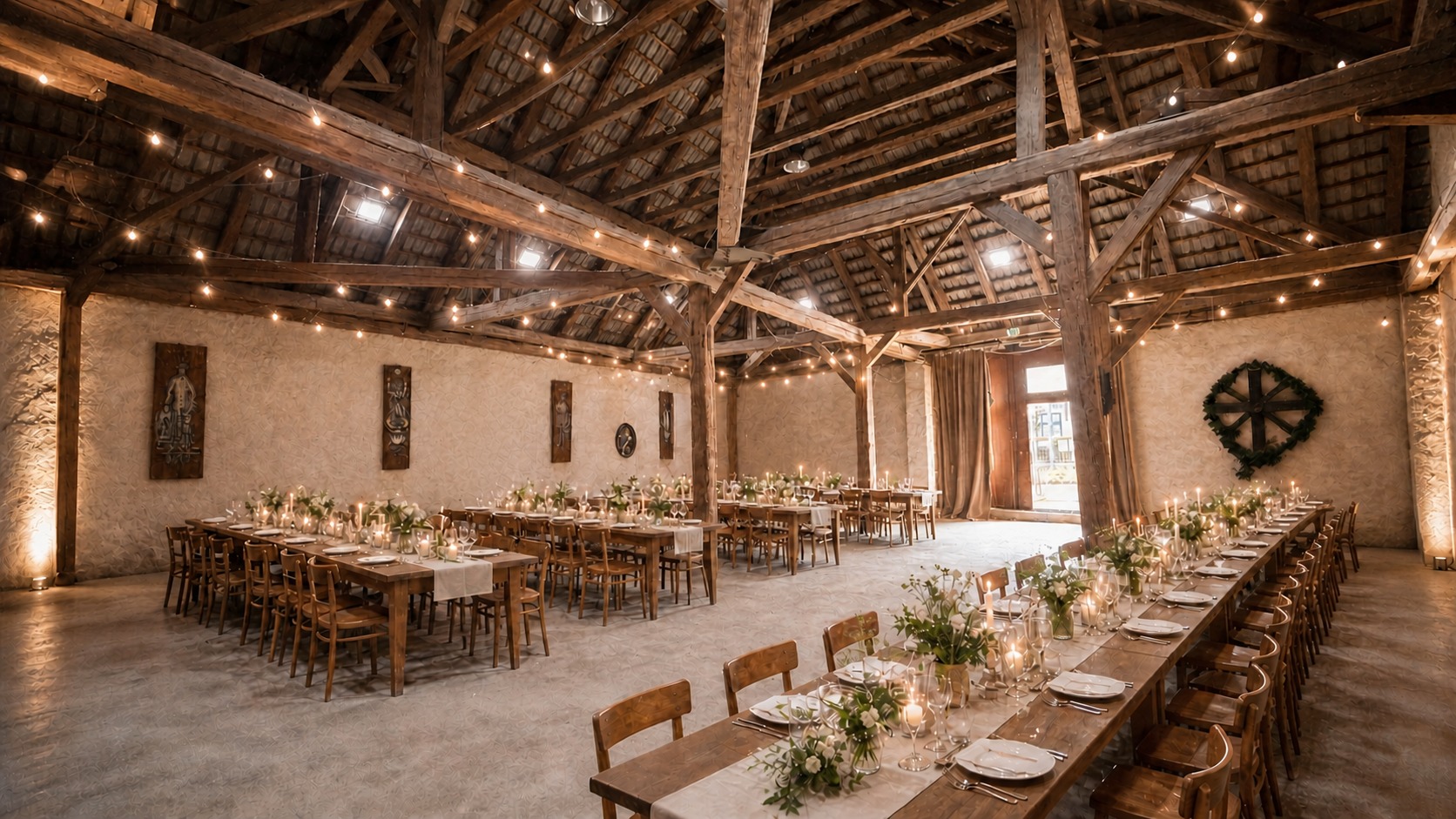 Hochzeit: Festliche Hochzeit im Pfarrstadl des Pfarrhofs Ulrichskirchen
 - Der Pfarrhof