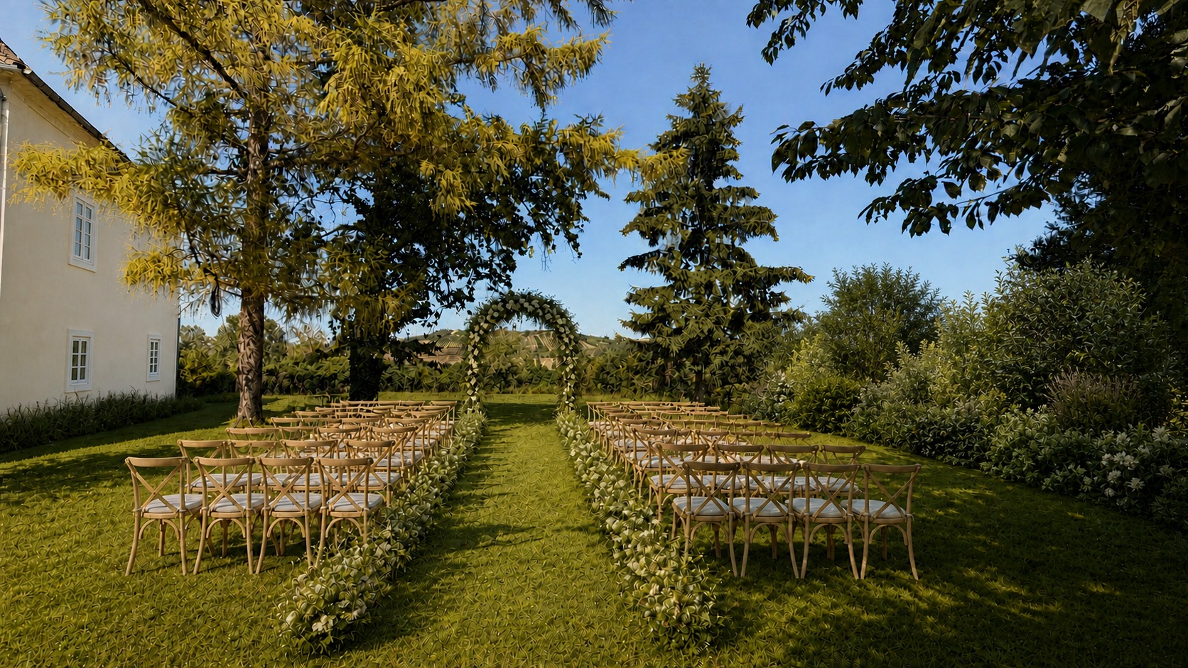 Hochzeit: Hochzeit im Grünen mit historischem Ambiente im Weinviertel
 - Der Pfarrhof