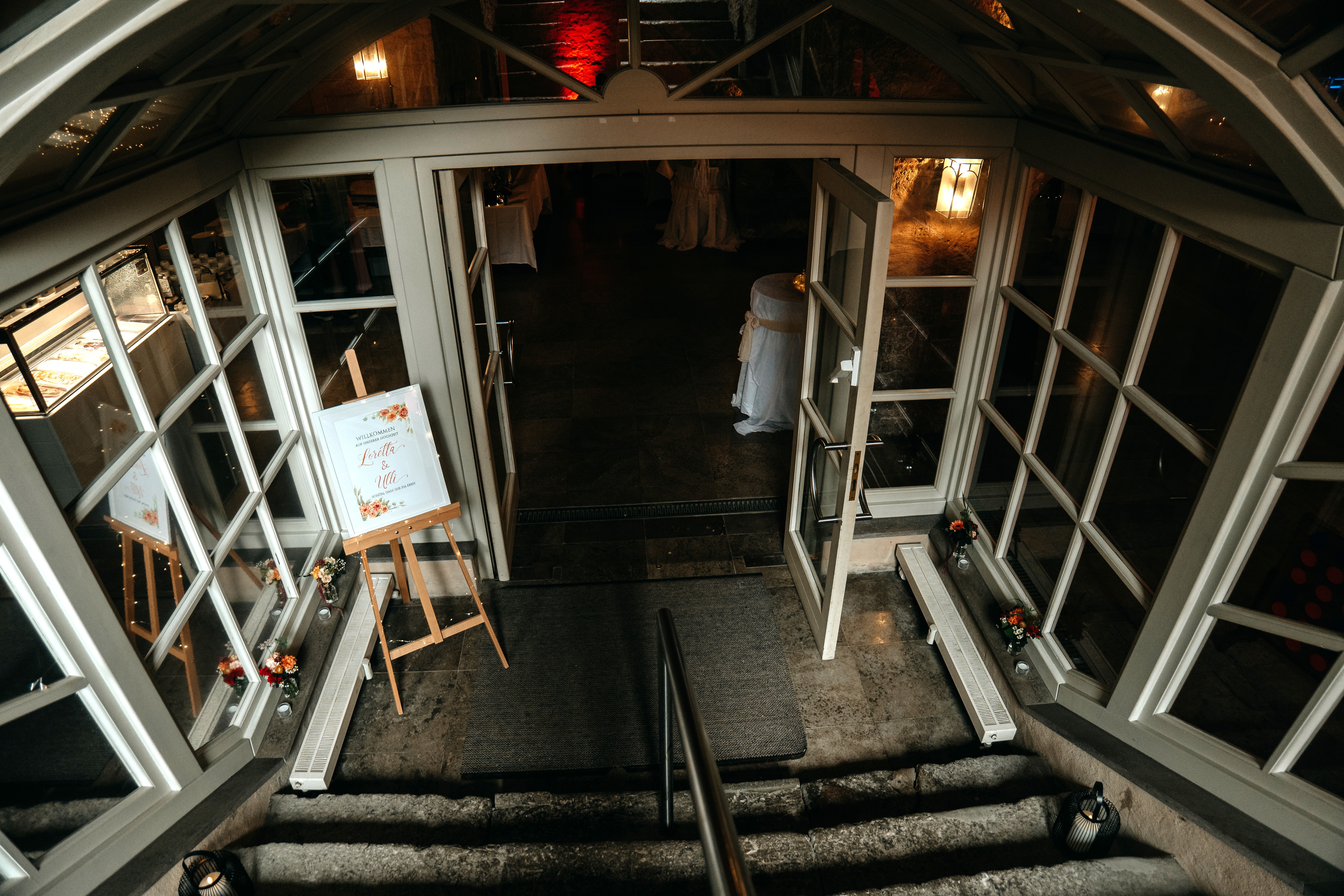 Hochzeit: Eingangsbereich - Schloss Marktbreit