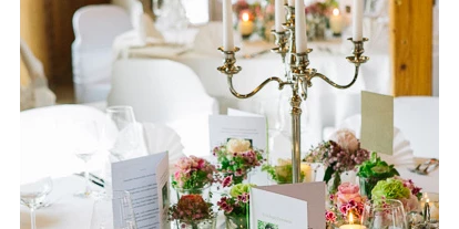 Hochzeit - nächstes Hotel - Jandelsbrunn - Hochzeit 20.06.2015
Tischgedeck - Gasthof Wösner