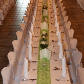 Hochzeit: Tisch für 30 Personen Hochzeit 27.06.2015 - Gasthof Wösner