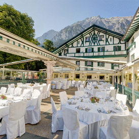 Hochzeit: Wintergarten - Alpenhotel Speckbacher Hof
