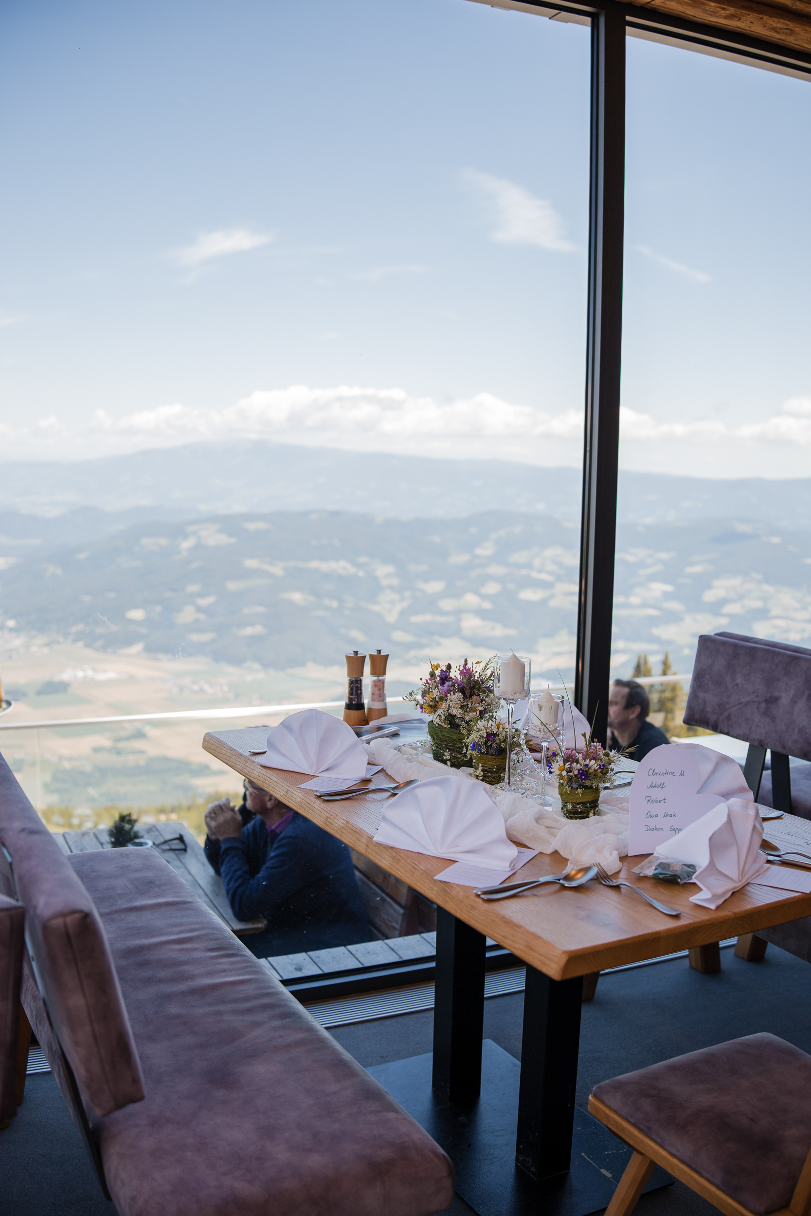 Hochzeitslocation: Panoramarestaurant Oben