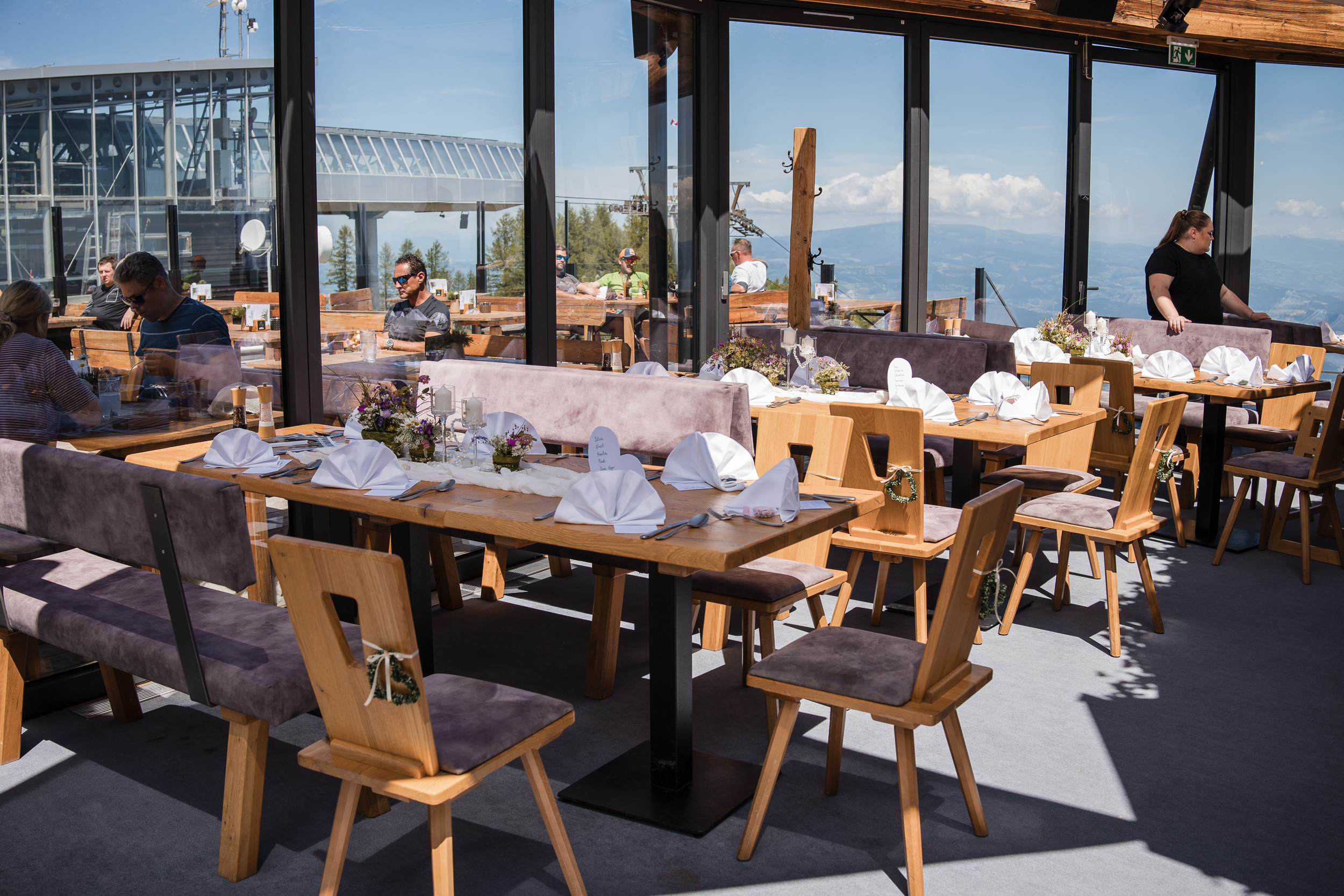 Hochzeitslocation: Panoramarestaurant Oben